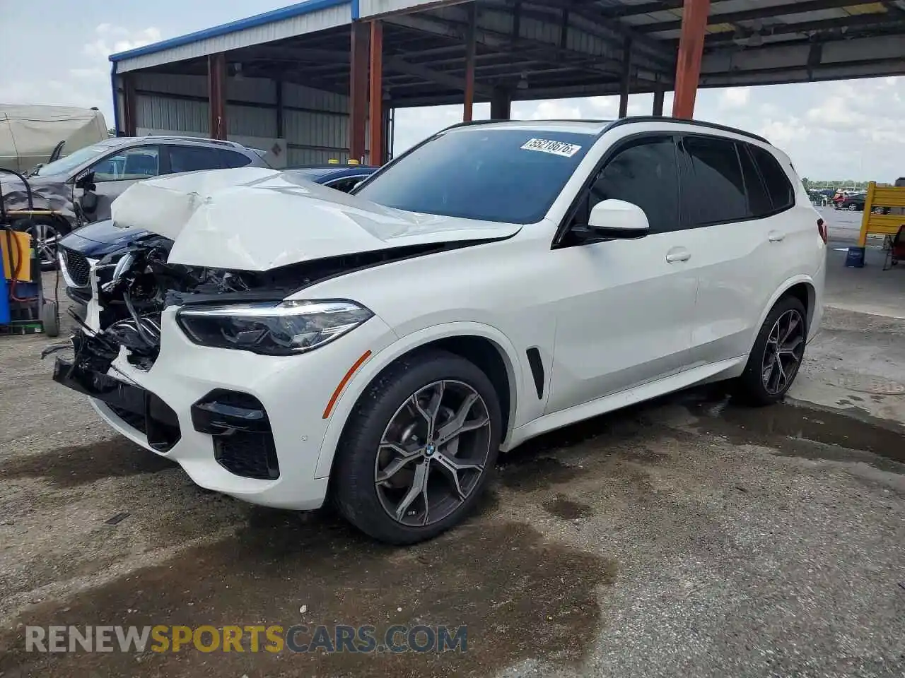 1 Photograph of a damaged car 5UXCR4C02P9P06896 BMW X5 2023