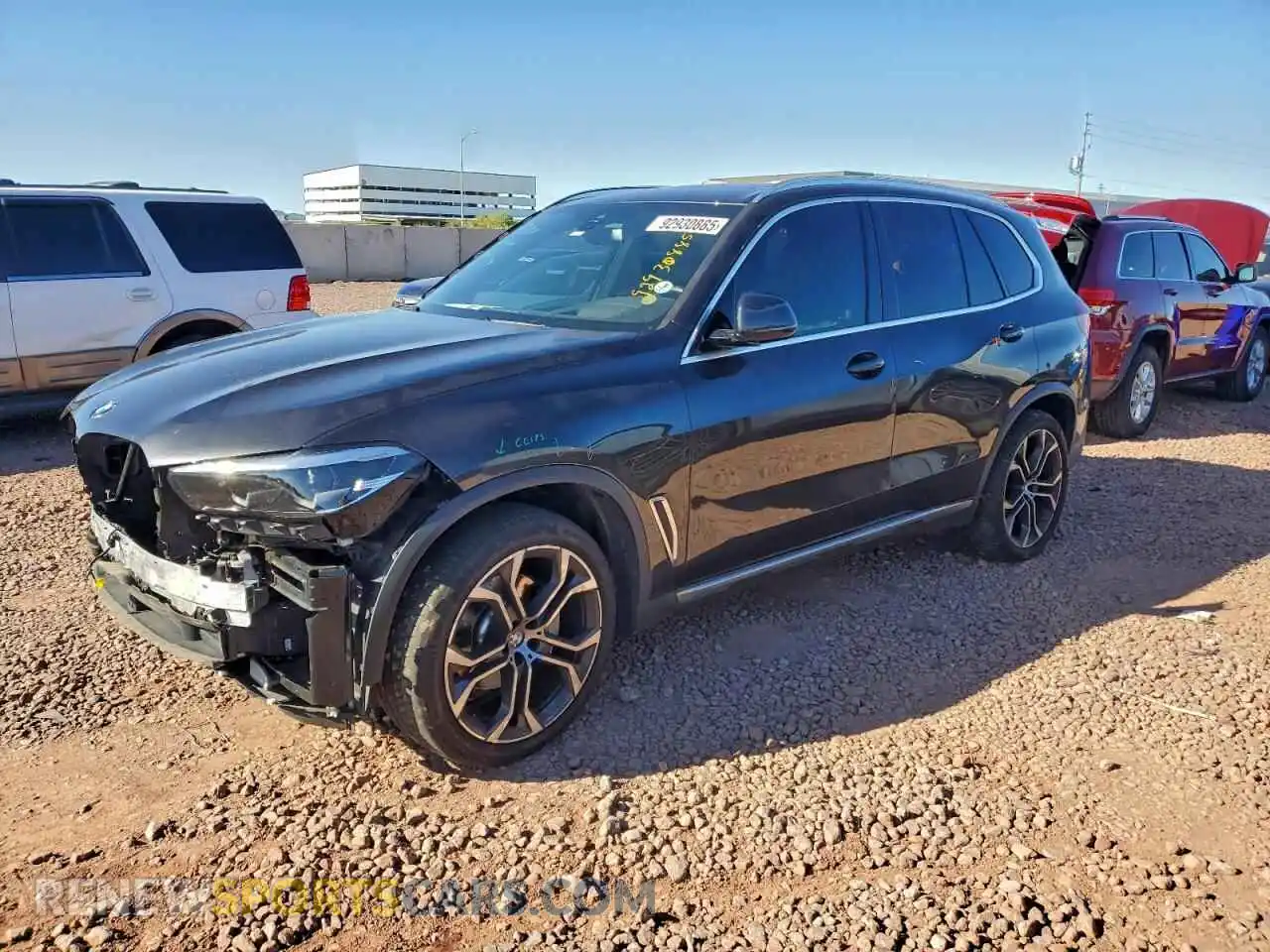 1 Photograph of a damaged car 5UXCR4C02P9P74924 BMW X5 2023