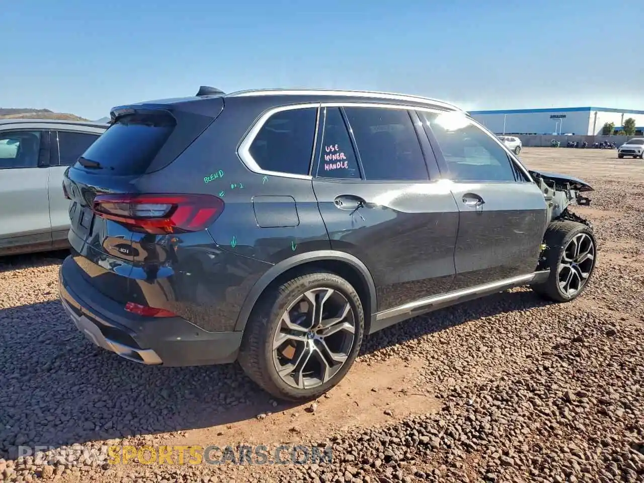 3 Photograph of a damaged car 5UXCR4C02P9P74924 BMW X5 2023