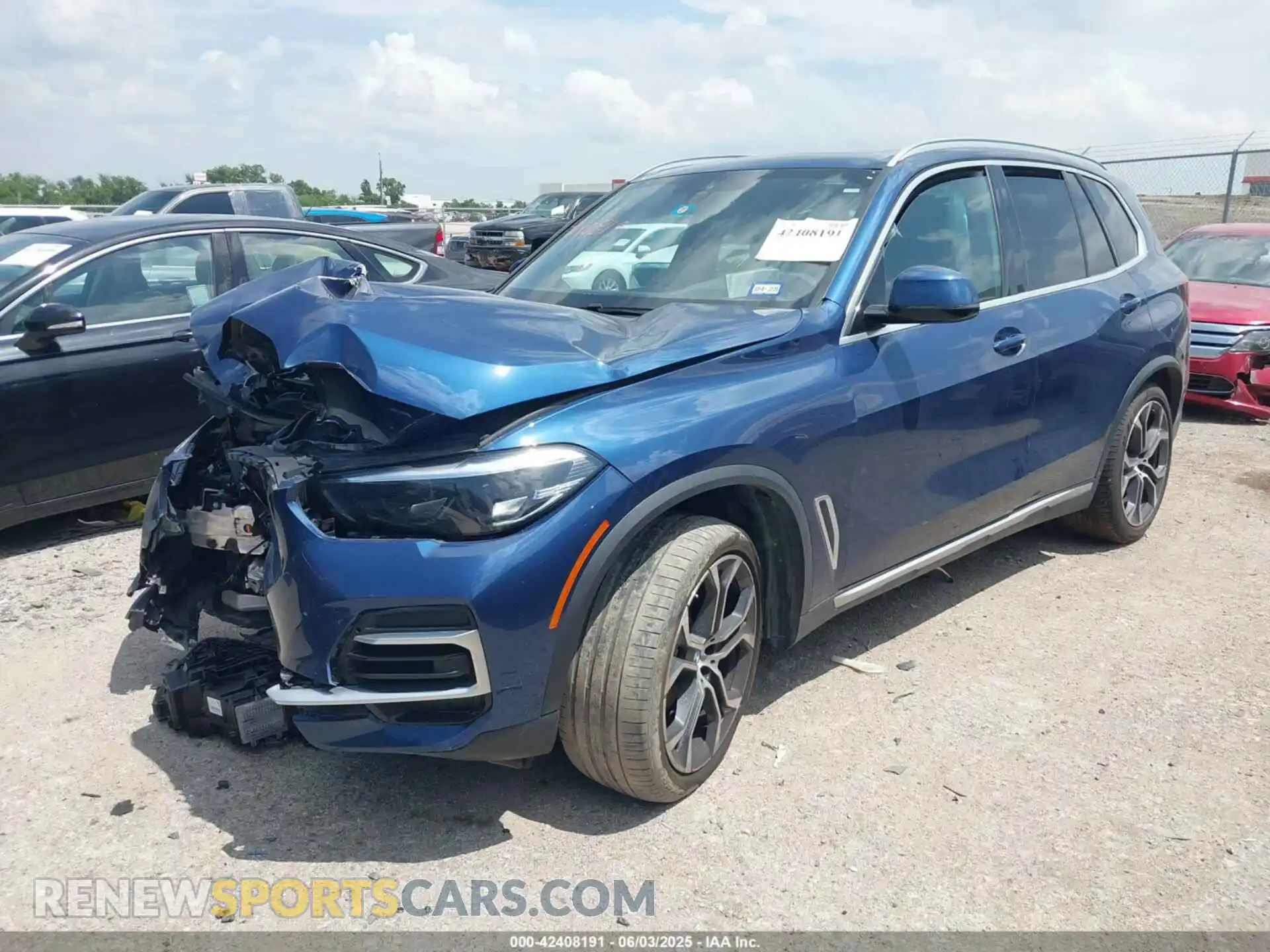 2 Photograph of a damaged car 5UXCR4C04P9P33338 BMW X5 2023