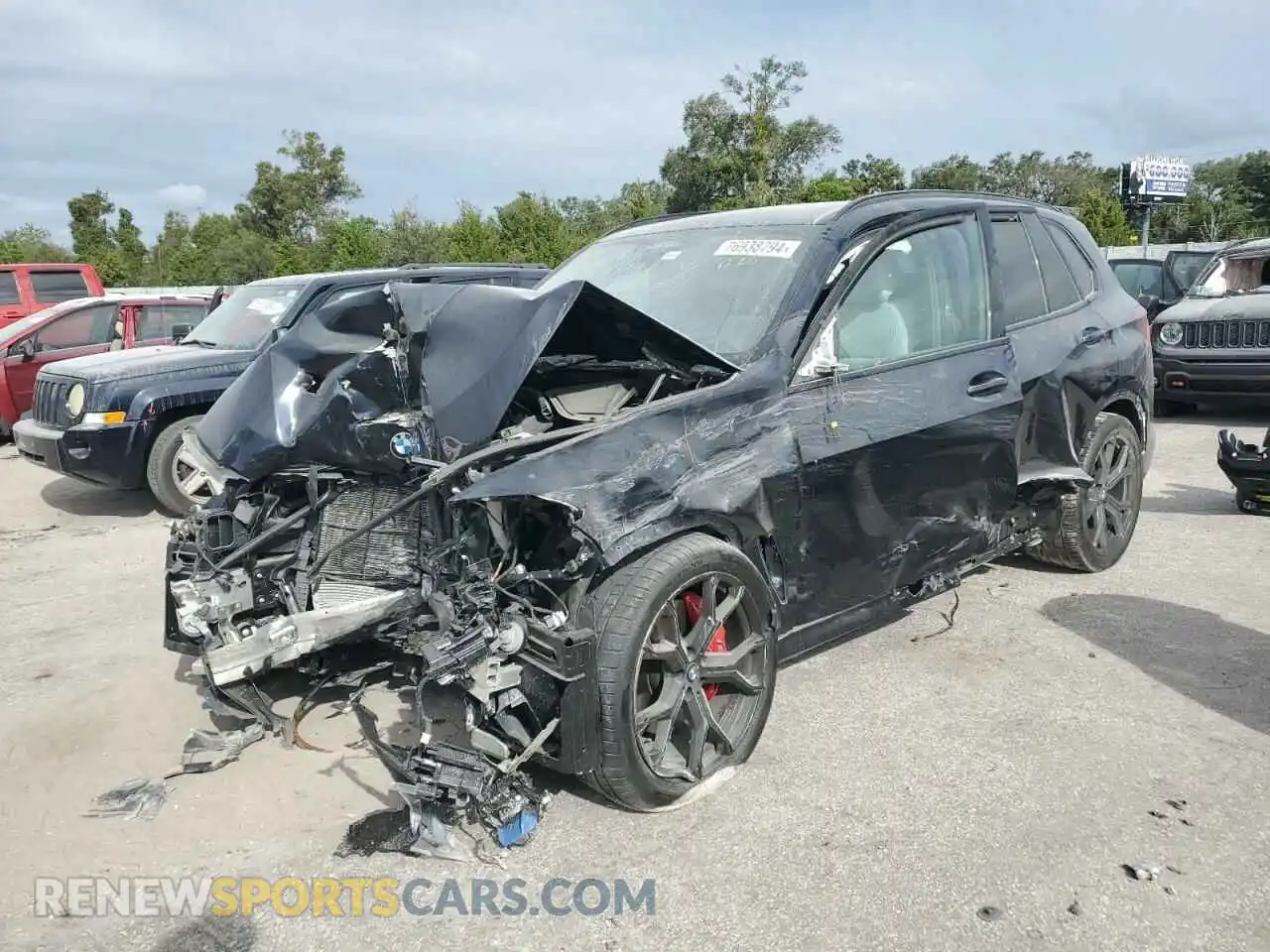 1 Фотография поврежденного автомобиля 5UXCR4C06P9N72765 BMW X5 2023