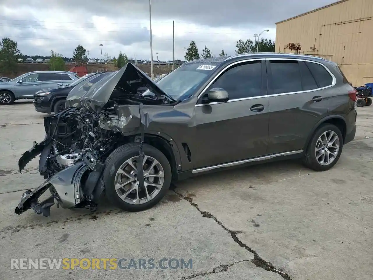 1 Photograph of a damaged car 5UXCR4C07P9N73360 BMW X5 2023