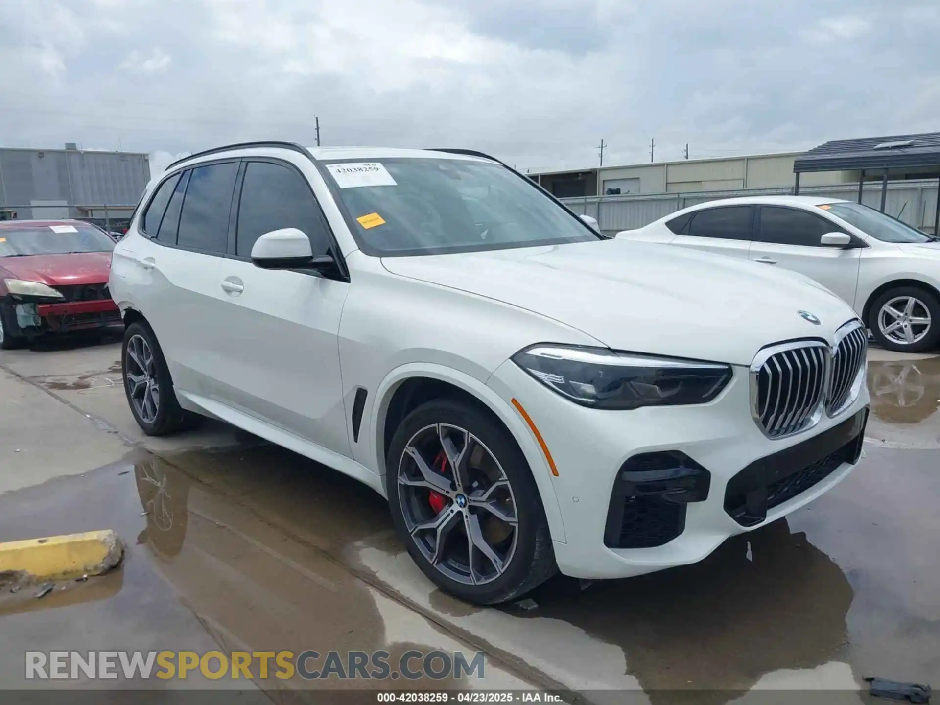 1 Photograph of a damaged car 5UXCR4C07P9P20275 BMW X5 2023