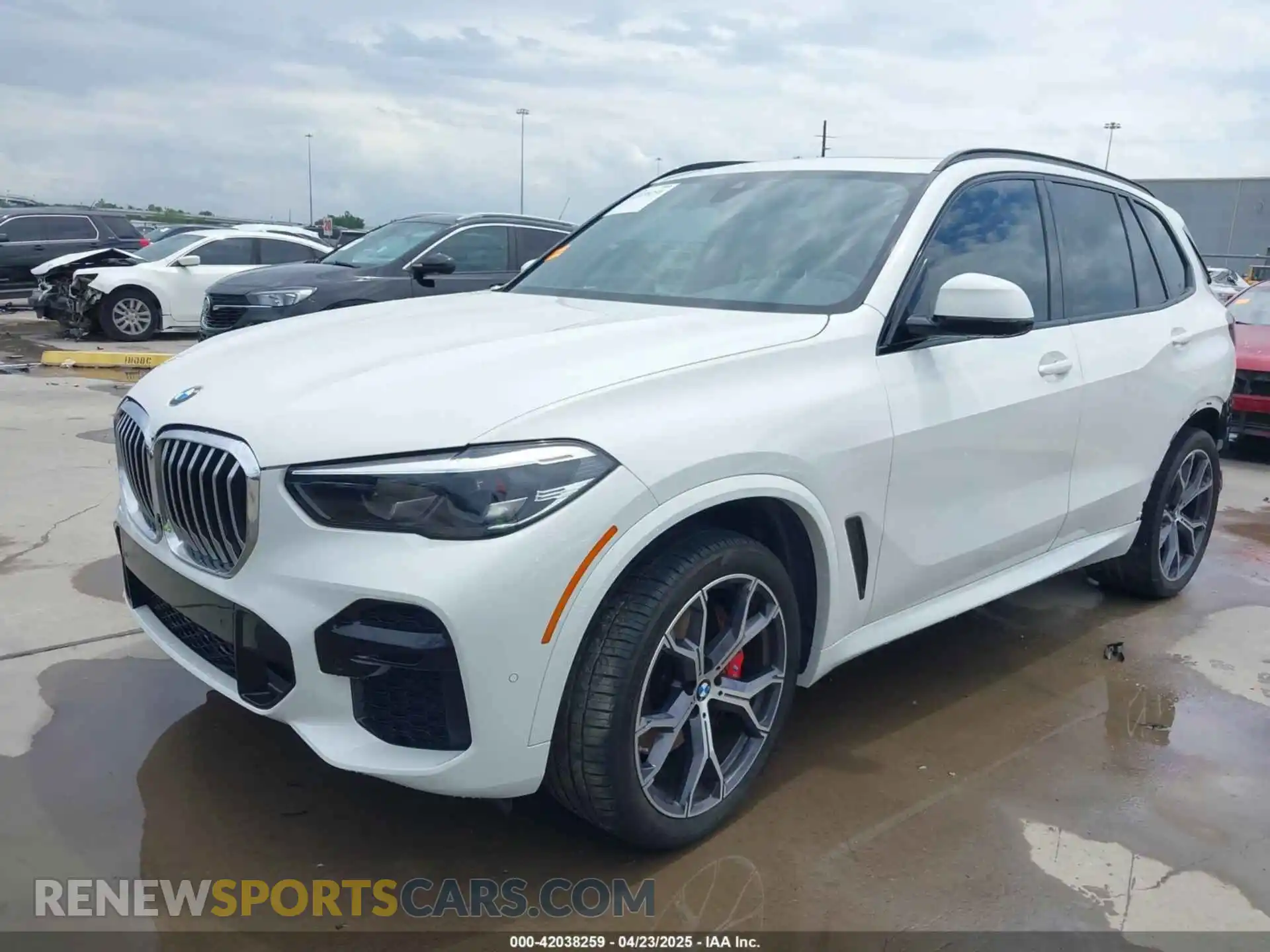 2 Photograph of a damaged car 5UXCR4C07P9P20275 BMW X5 2023
