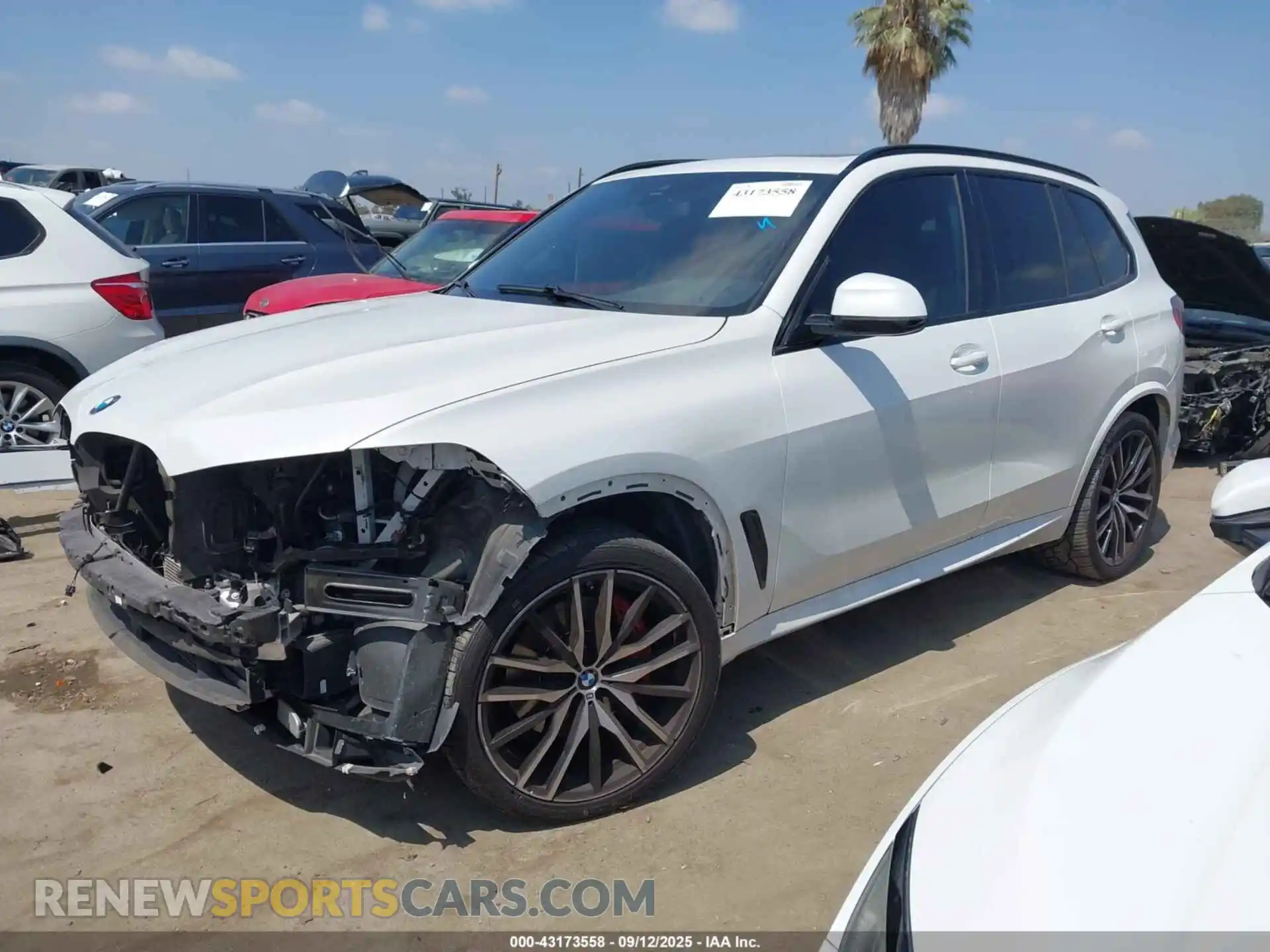 2 Photograph of a damaged car 5UXCR4C07P9R91840 BMW X5 2023