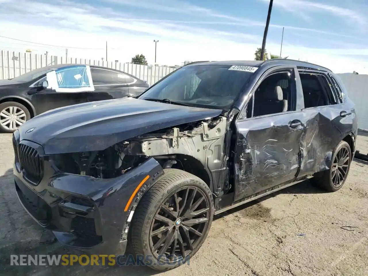 1 fotografías del automóvil dañado 5UXCR4C09P9S00921 BMW X5 2023
