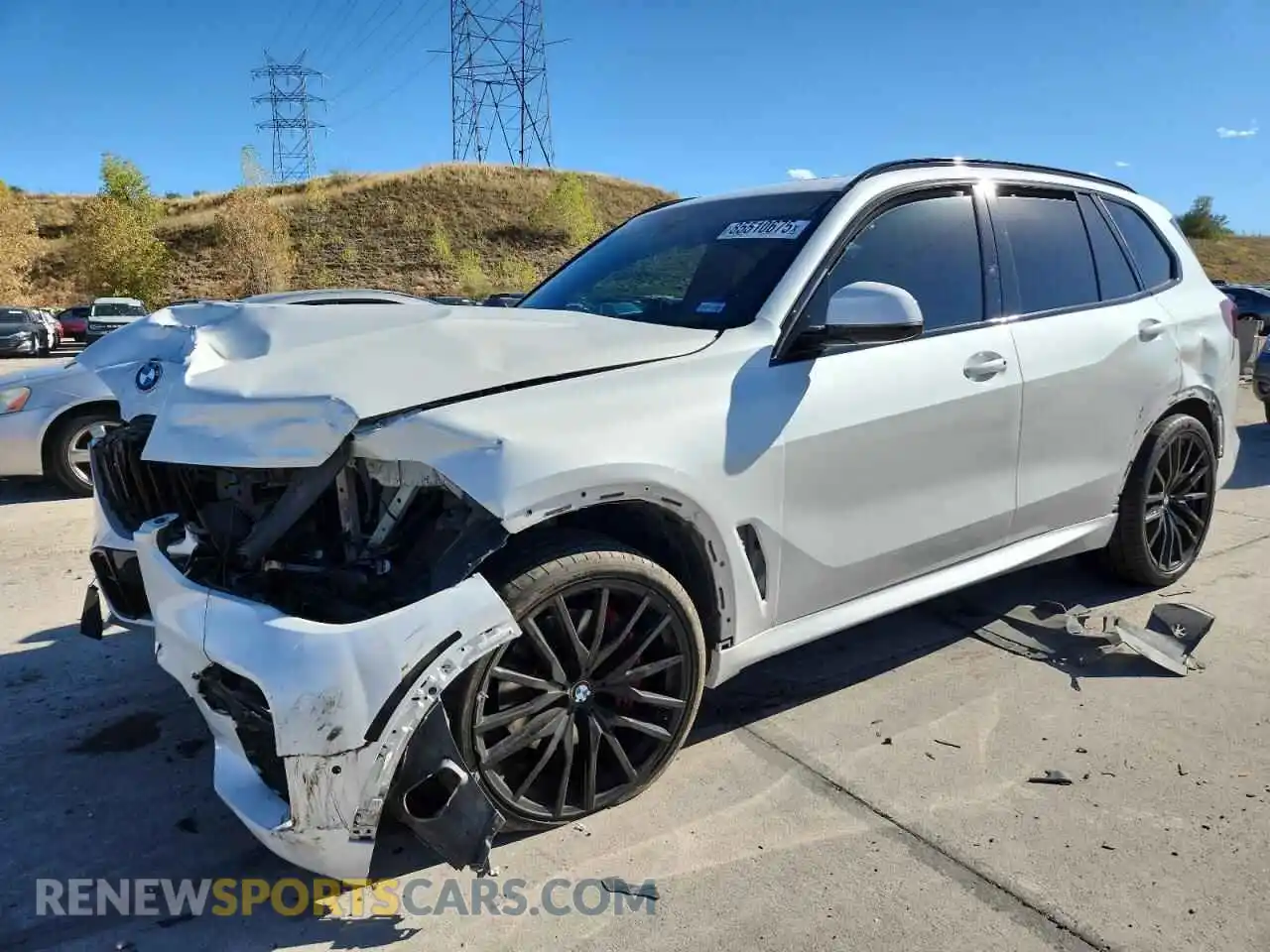 1 Photograph of a damaged car 5UXCR6C00P9N93168 BMW X5 2023