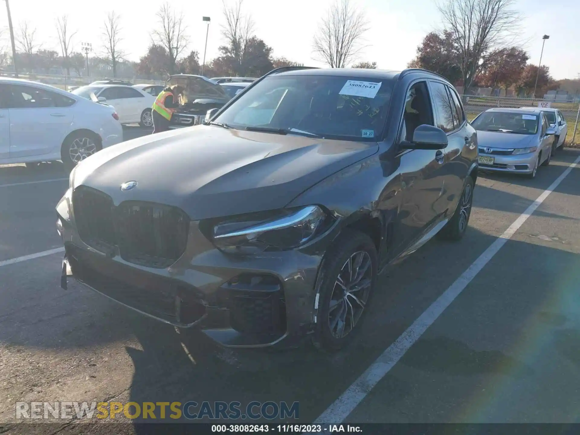 2 Photograph of a damaged car 5UXCR6C00P9P32666 BMW X5 2023