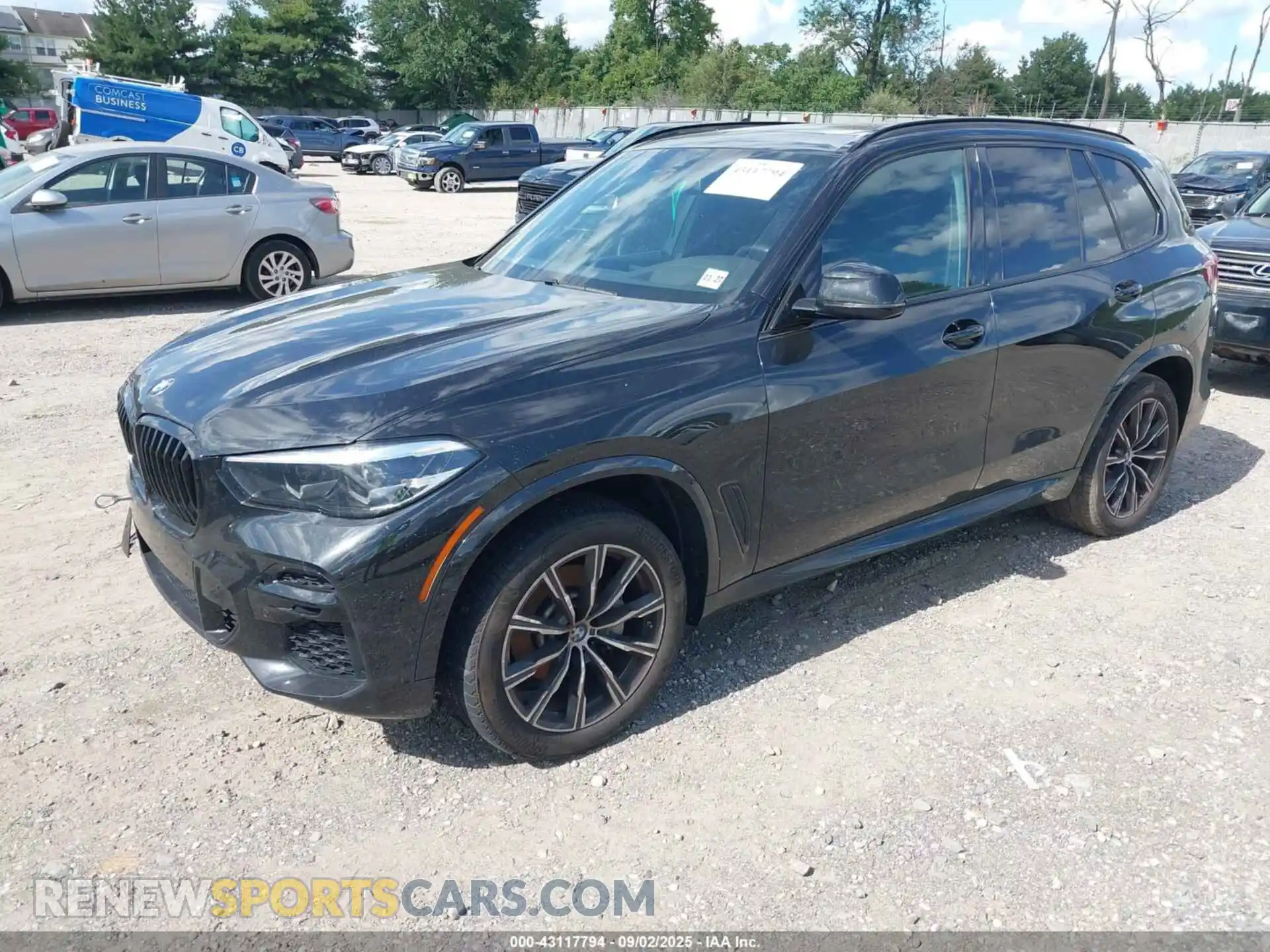 2 fotografías del automóvil dañado 5UXCR6C00P9P57843 BMW X5 2023