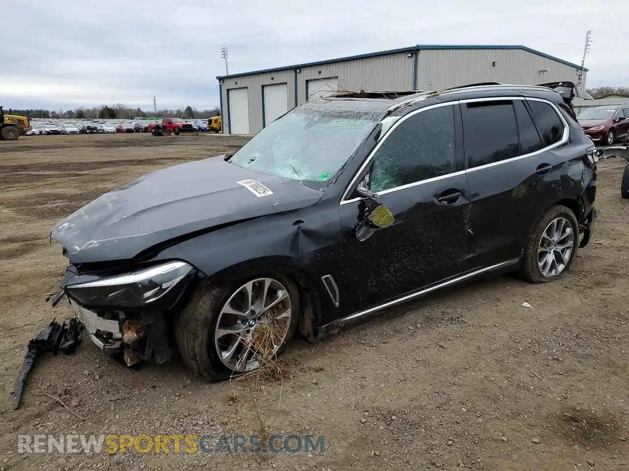 1 Photograph of a damaged car 5UXCR6C00P9R27117 BMW X5 2023