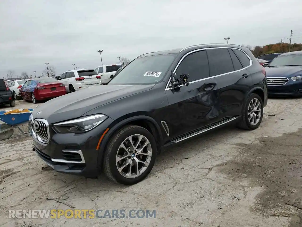 1 Photograph of a damaged car 5UXCR6C01P9N44948 BMW X5 2023