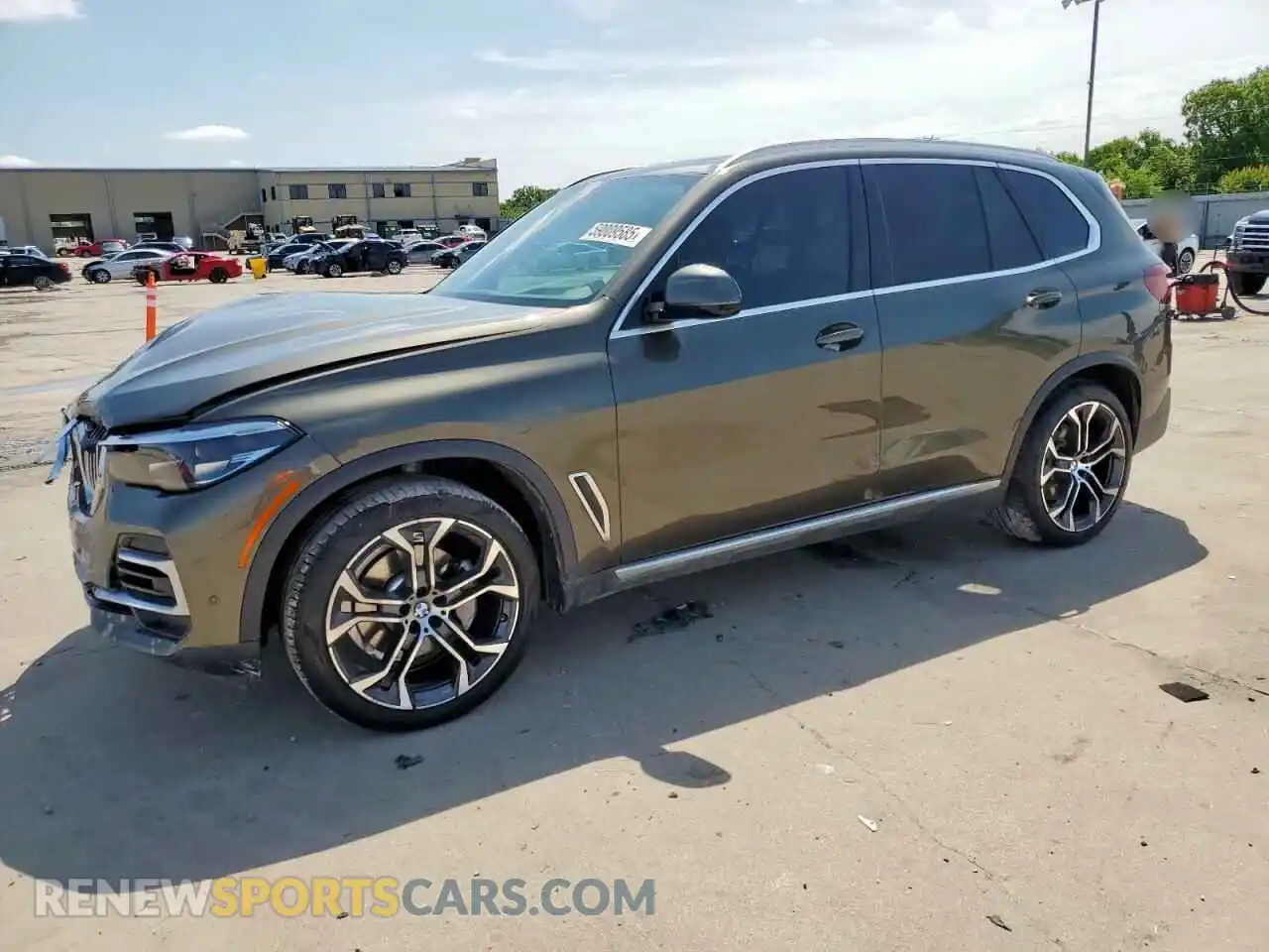 1 Photograph of a damaged car 5UXCR6C01P9P27041 BMW X5 2023