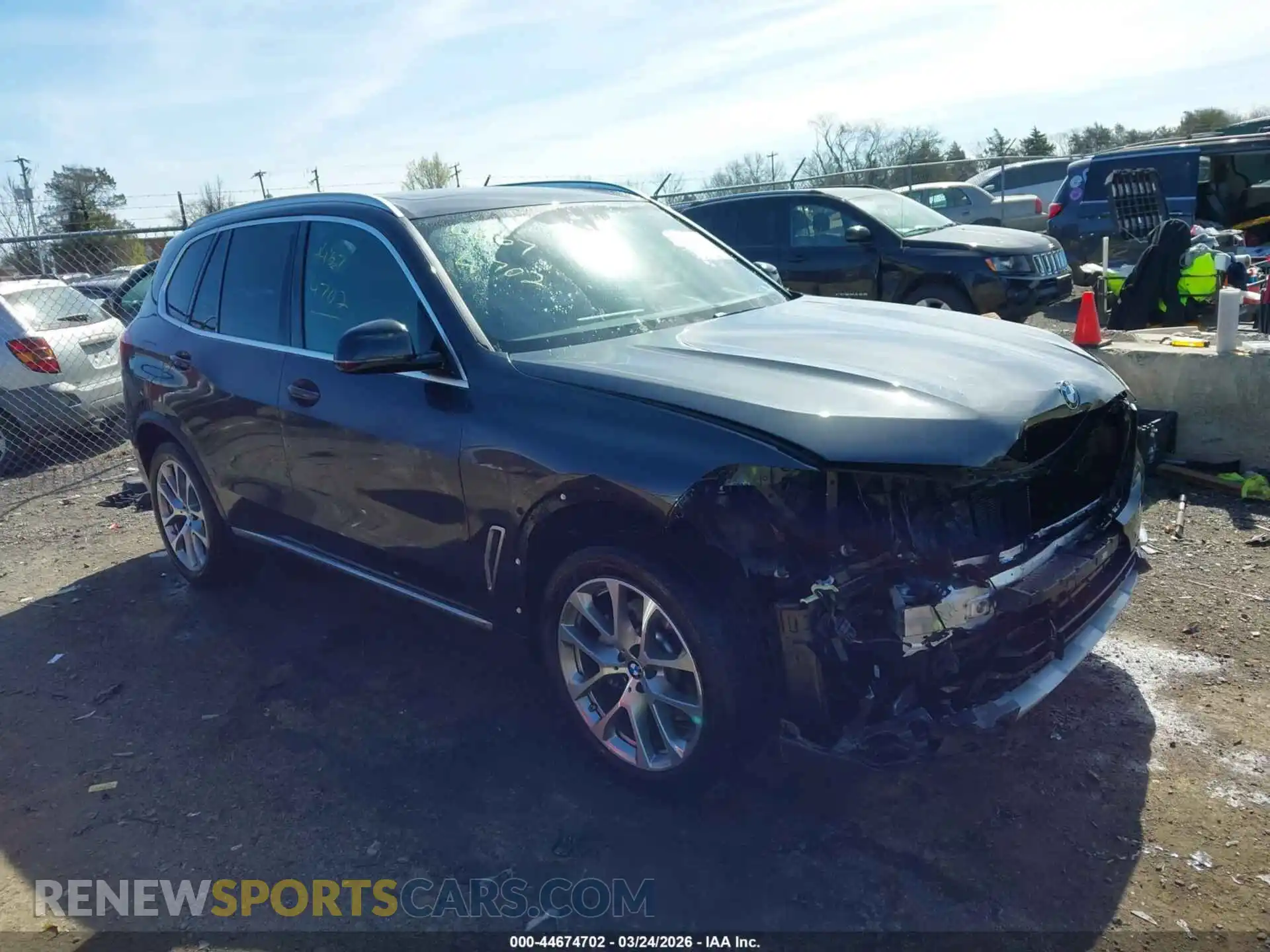 1 Photograph of a damaged car 5UXCR6C02P9R15891 BMW X5 2023