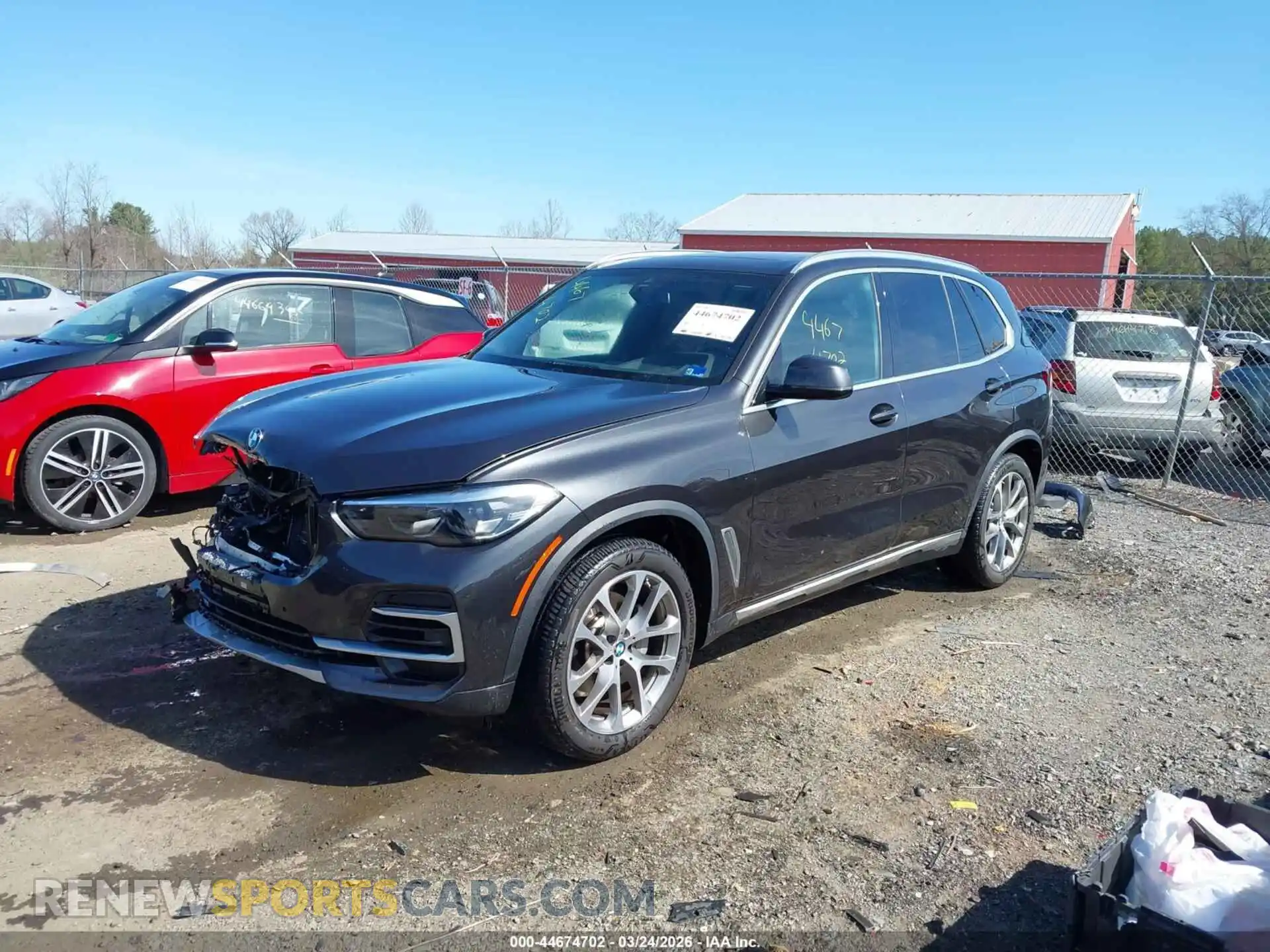 2 Photograph of a damaged car 5UXCR6C02P9R15891 BMW X5 2023
