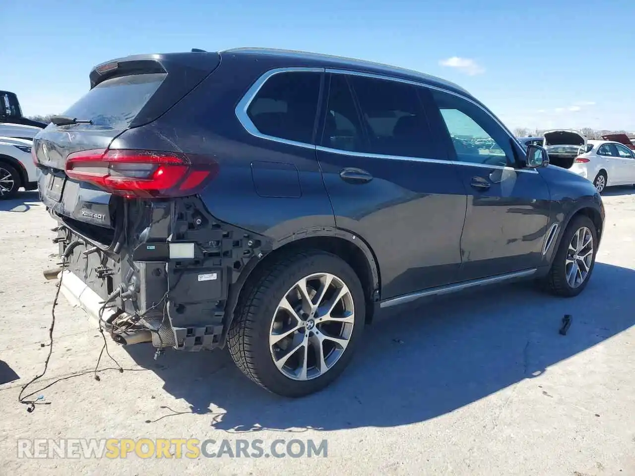 3 Photograph of a damaged car 5UXCR6C03P9N63789 BMW X5 2023