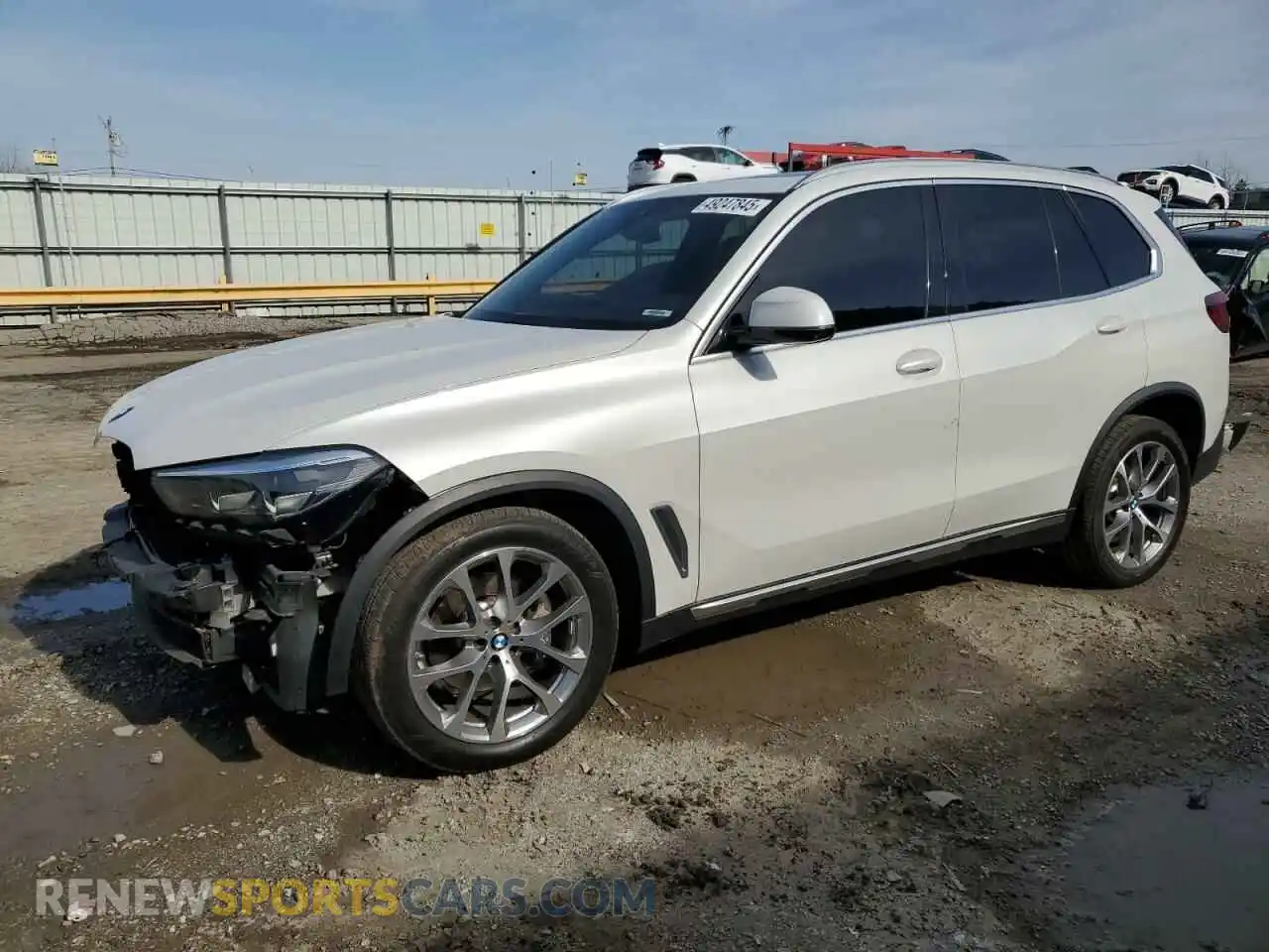 1 Photograph of a damaged car 5UXCR6C04P9P97021 BMW X5 2023