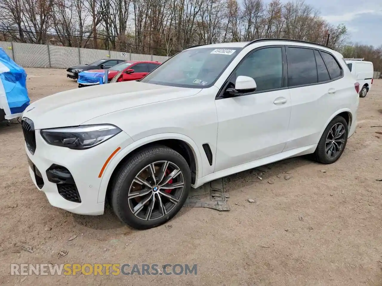 1 Photograph of a damaged car 5UXCR6C05P9R50442 BMW X5 2023
