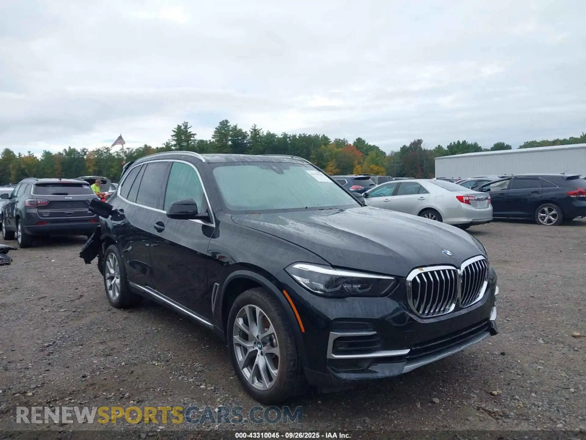 1 Photograph of a damaged car 5UXCR6C05P9R78824 BMW X5 2023