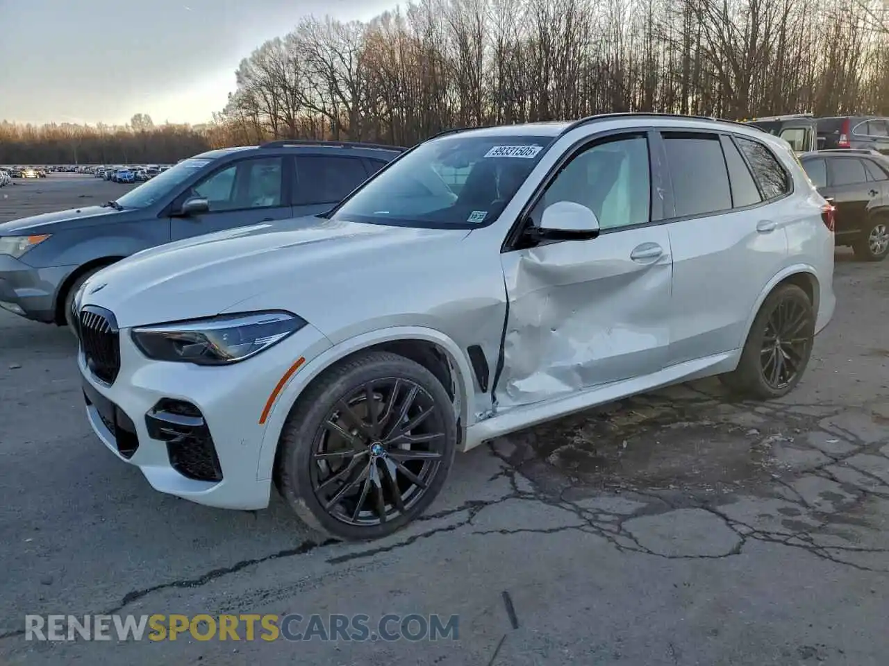 1 Photograph of a damaged car 5UXCR6C06P9P02944 BMW X5 2023