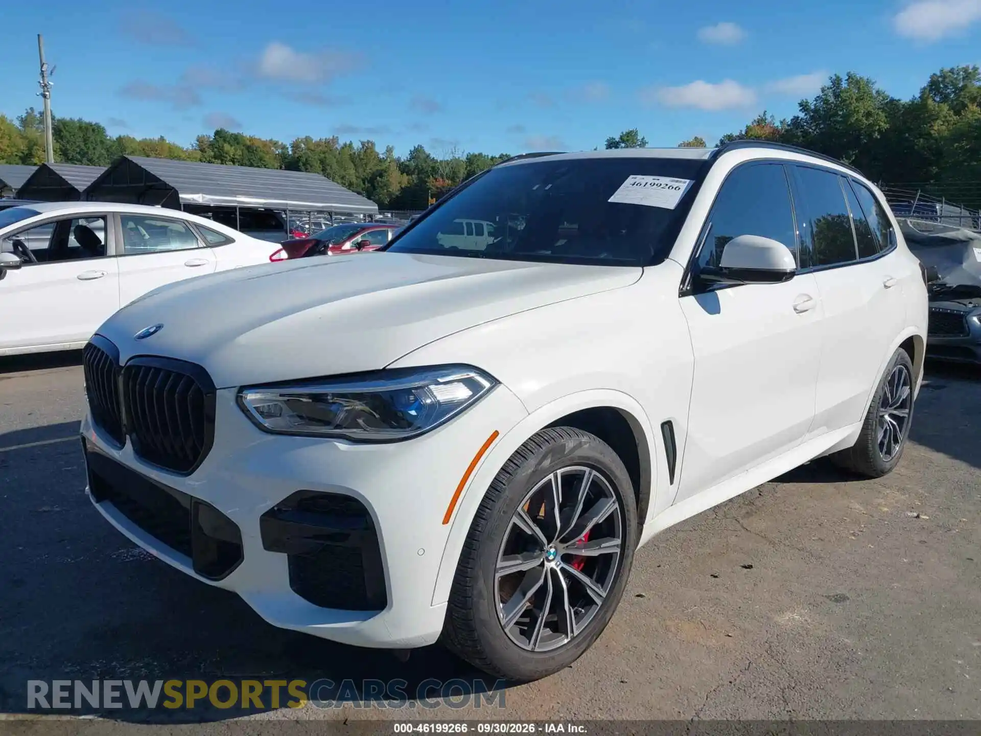 2 Photograph of a damaged car 5UXCR6C06P9P06623 BMW X5 2023