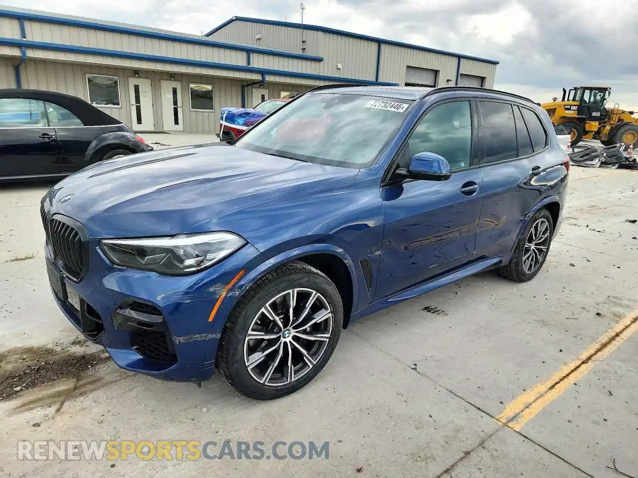 1 Photograph of a damaged car 5UXCR6C06P9P32655 BMW X5 2023