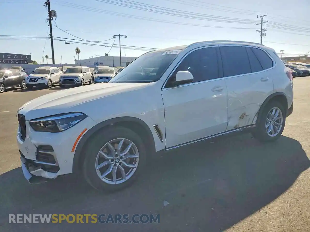 1 Photograph of a damaged car 5UXCR6C06P9P87042 BMW X5 2023