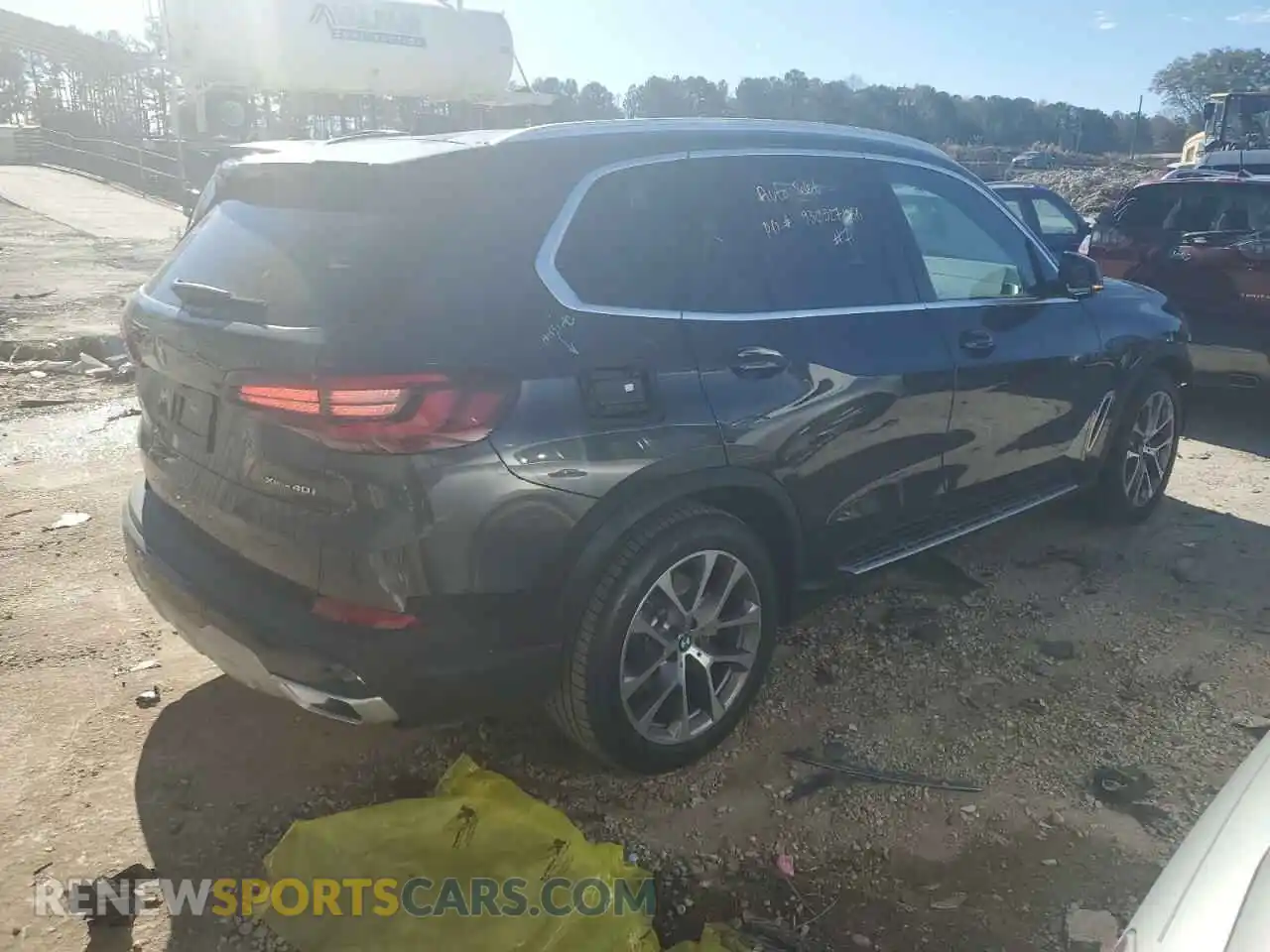 3 Photograph of a damaged car 5UXCR6C07P9N54240 BMW X5 2023