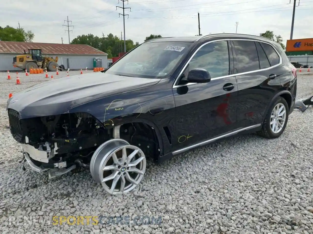 1 Photograph of a damaged car 5UXCR6C08P9N88333 BMW X5 2023