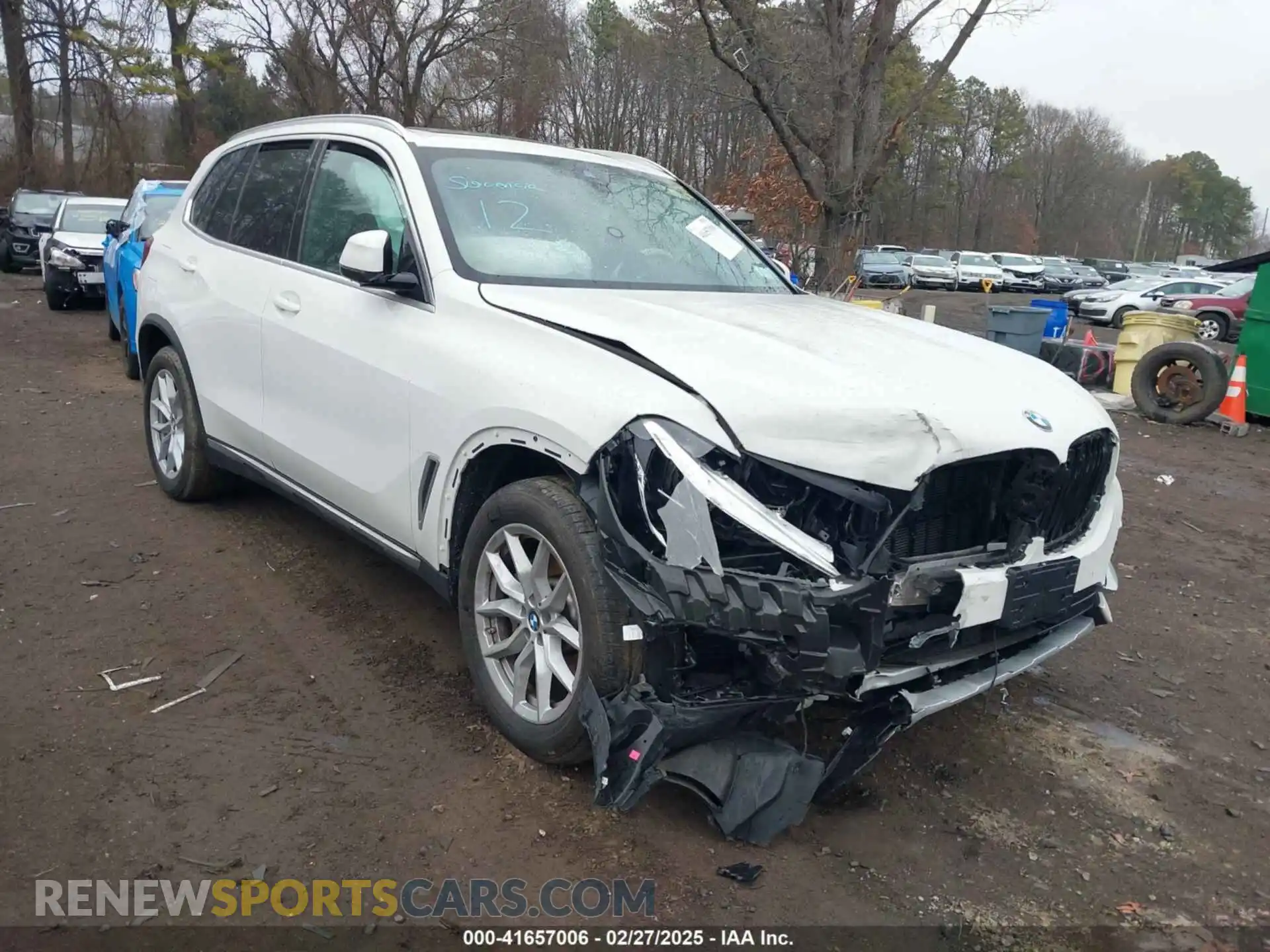 1 fotografías del automóvil dañado 5UXCR6C08P9P06767 BMW X5 2023