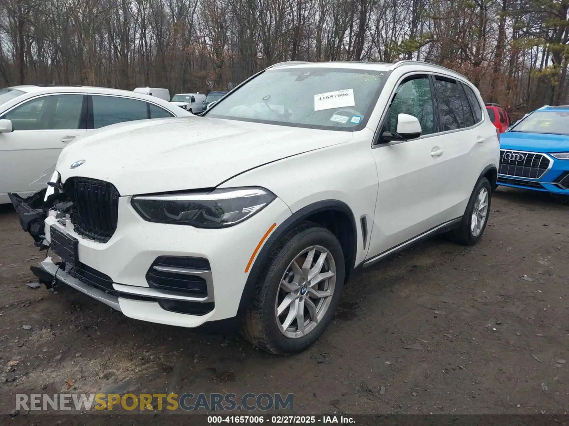 2 fotografías del automóvil dañado 5UXCR6C08P9P06767 BMW X5 2023