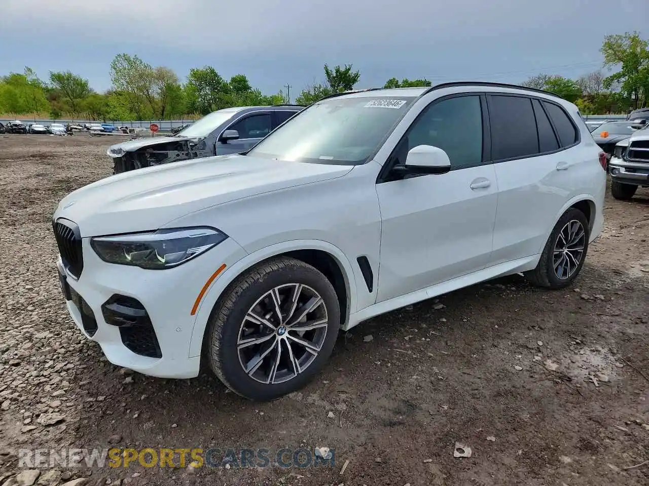 1 Photograph of a damaged car 5UXCR6C08P9R35207 BMW X5 2023