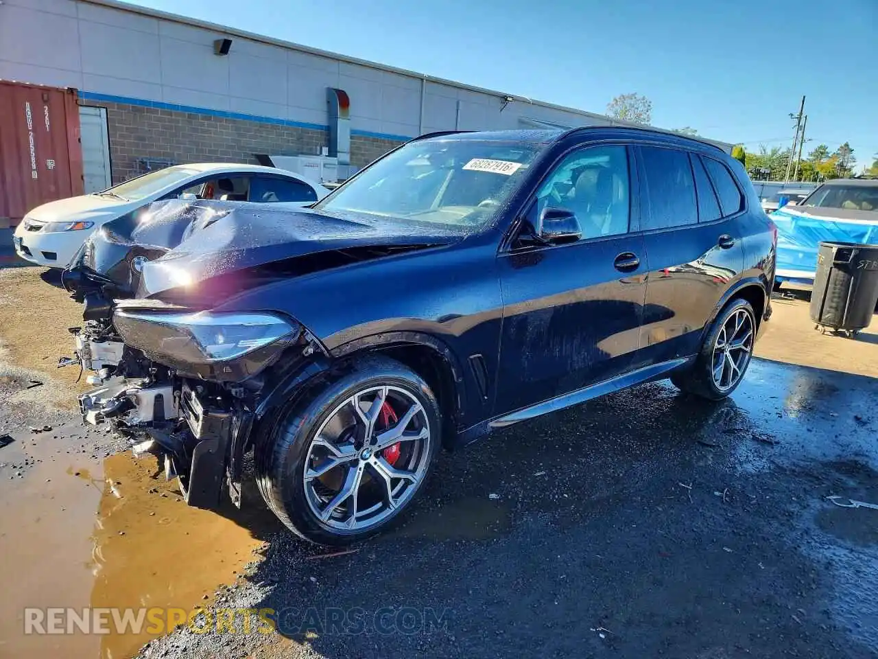 1 Photograph of a damaged car 5UXCR6C09P9P77007 BMW X5 2023