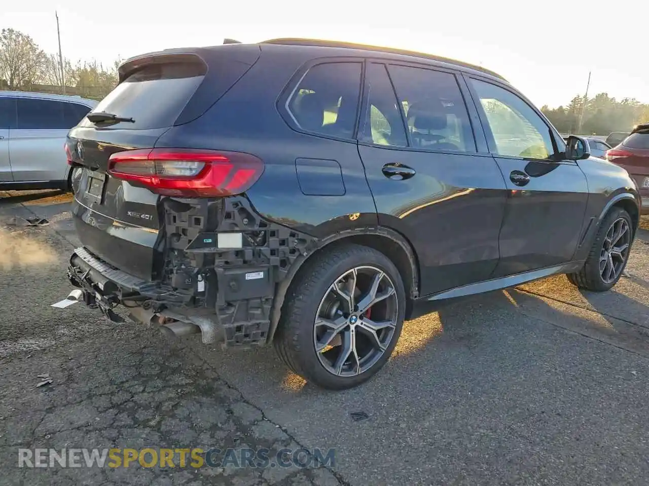 3 fotografías del automóvil dañado 5UXCR6C0XP9N52479 BMW X5 2023