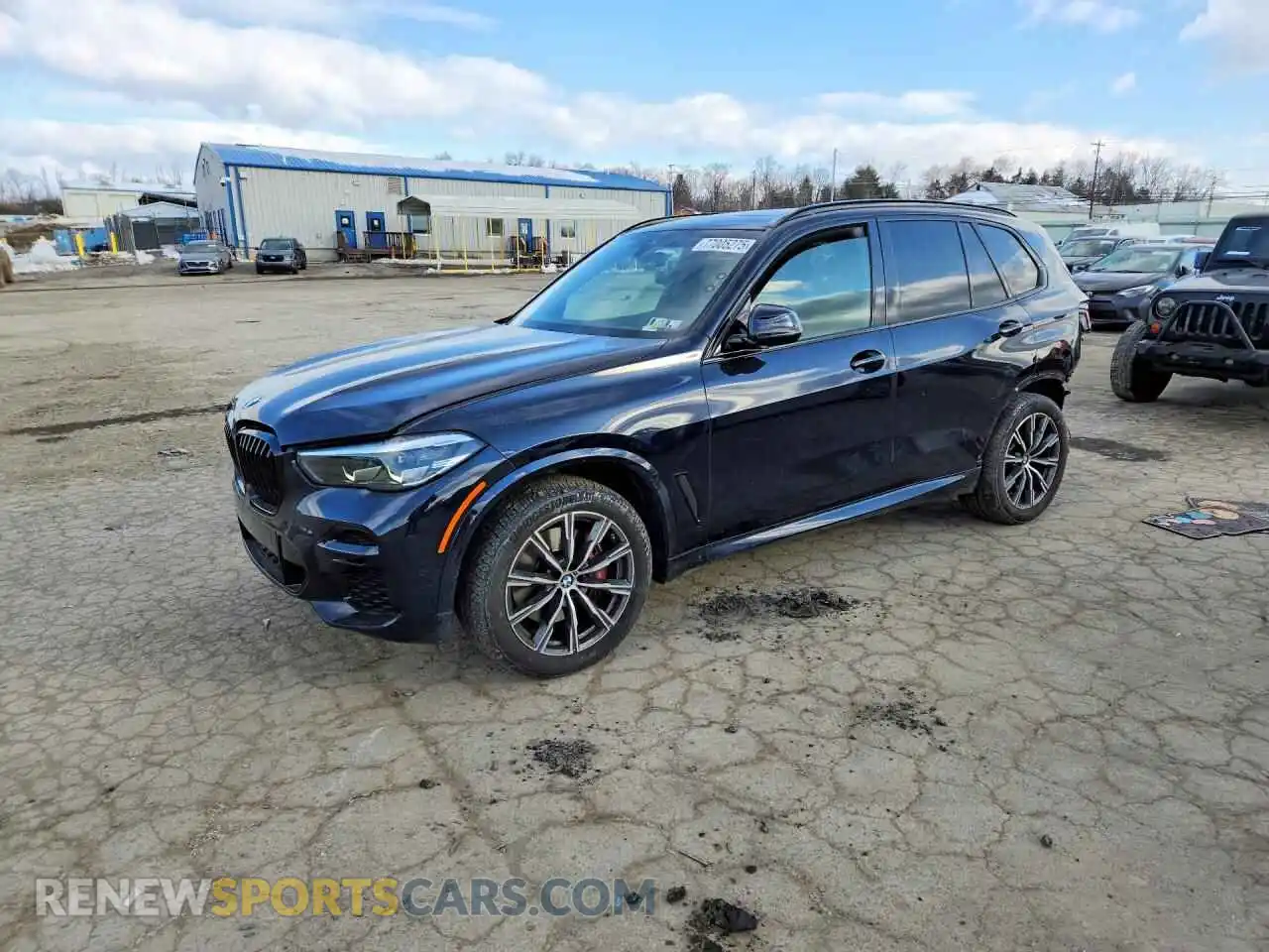 1 Photograph of a damaged car 5UXCR6C0XP9N68892 BMW X5 2023