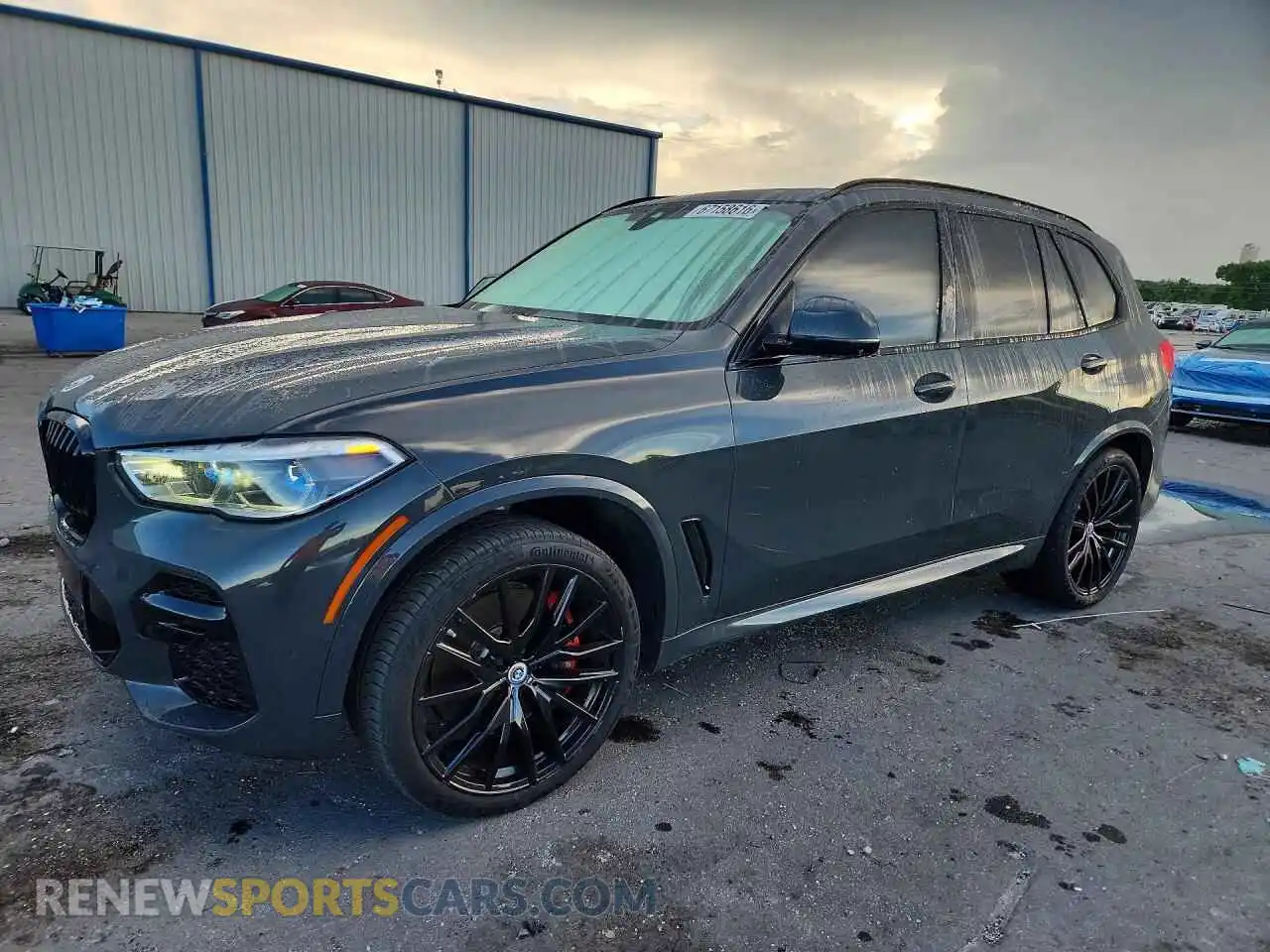 1 Photograph of a damaged car 5UXJU4C00P9P48067 BMW X5 2023