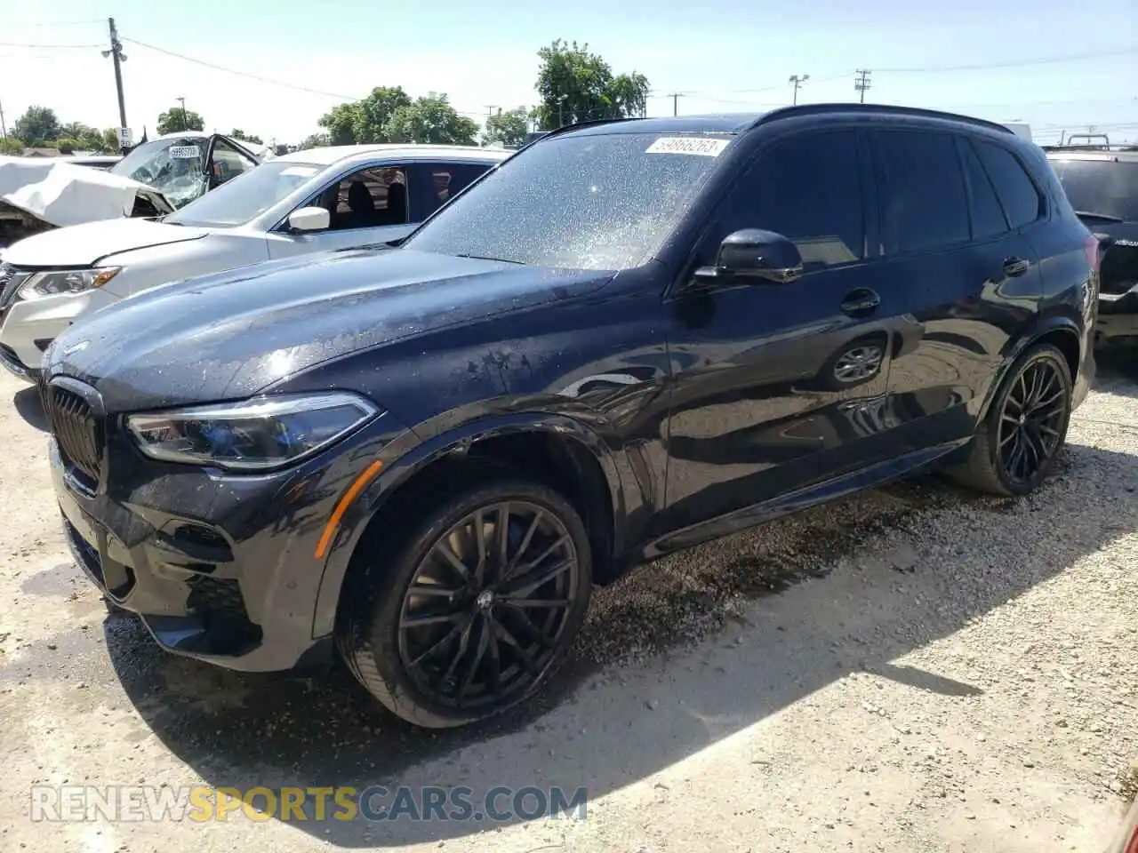 1 Photograph of a damaged car 5UXJU4C00P9R18136 BMW X5 2023