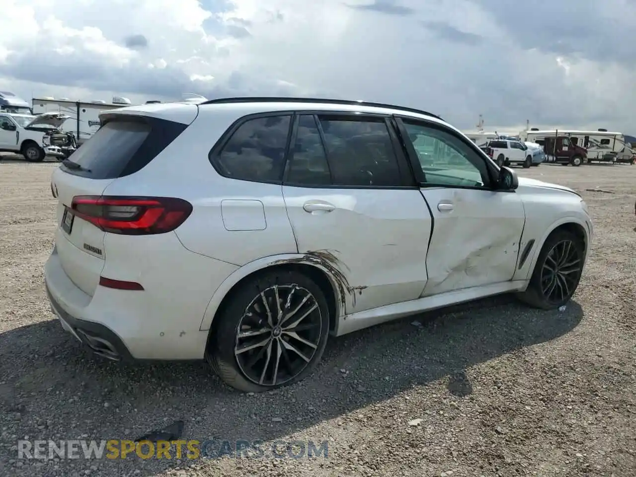 3 fotografías del automóvil dañado 5UXJU4C02P9P54484 BMW X5 2023