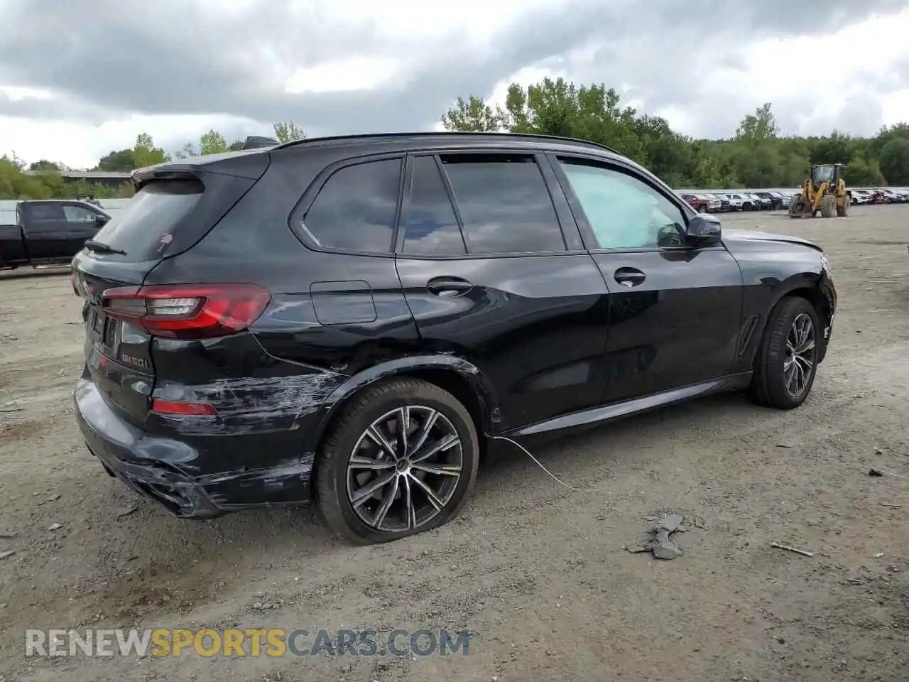 3 Photograph of a damaged car 5UXJU4C03P9P60004 BMW X5 2023