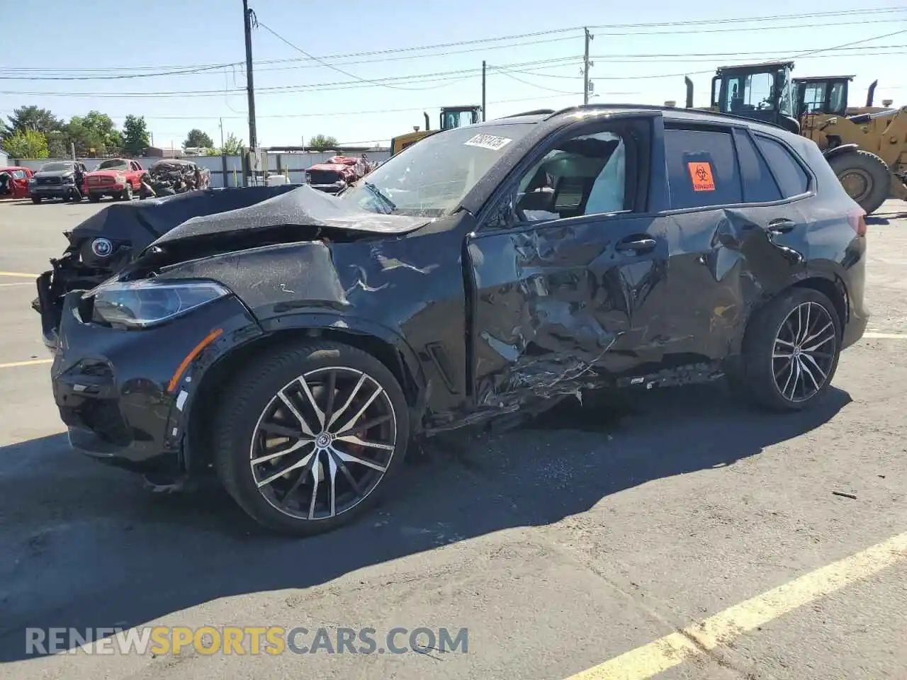 1 Photograph of a damaged car 5UXJU4C04P9R18978 BMW X5 2023