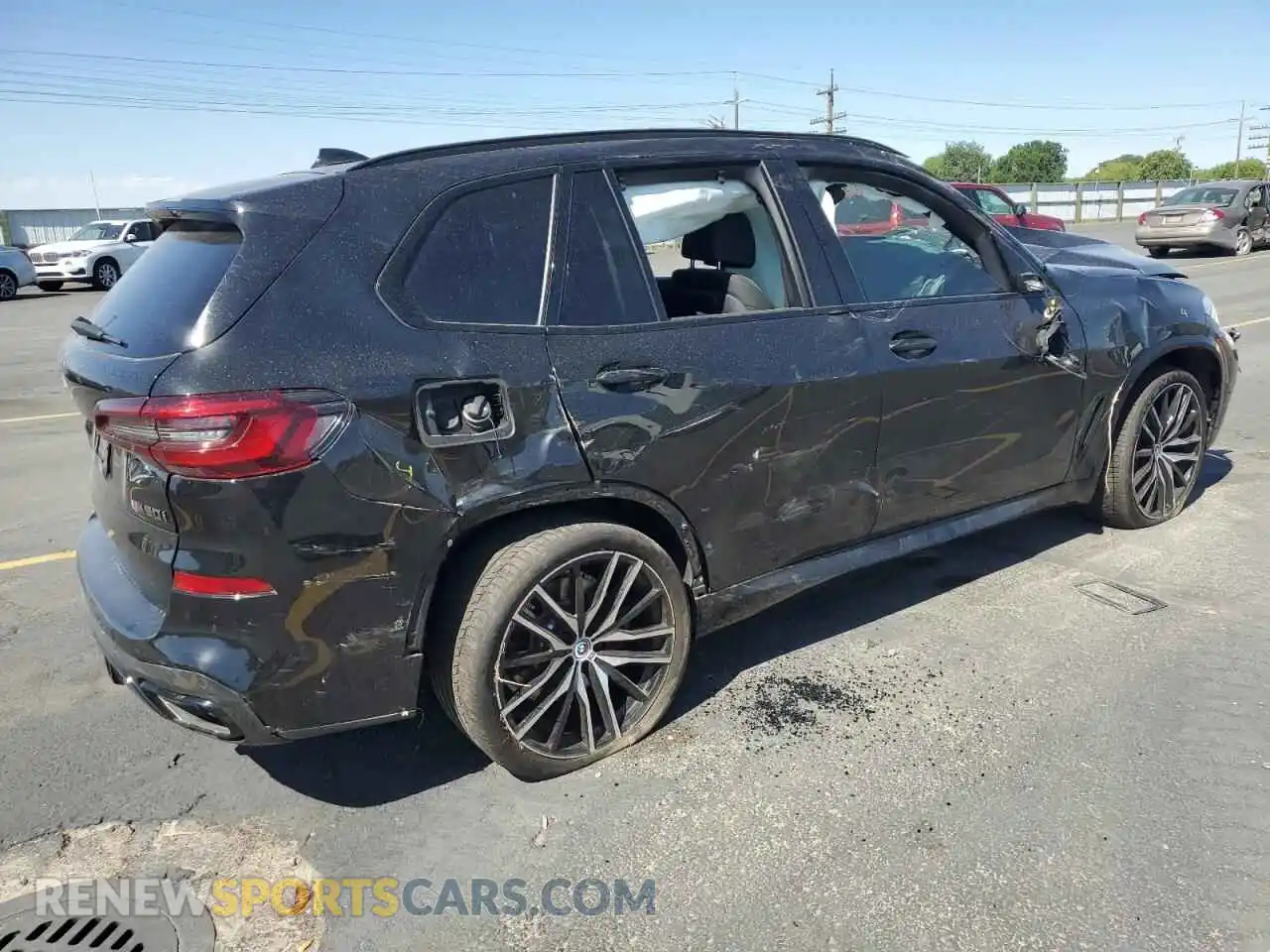 3 Photograph of a damaged car 5UXJU4C04P9R18978 BMW X5 2023