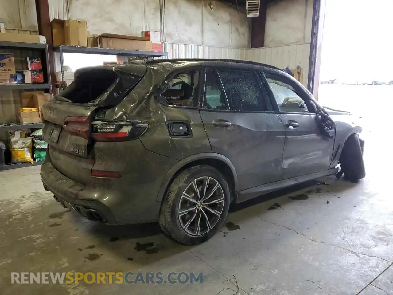 3 Photograph of a damaged car 5UXJU4C07P9P93975 BMW X5 2023