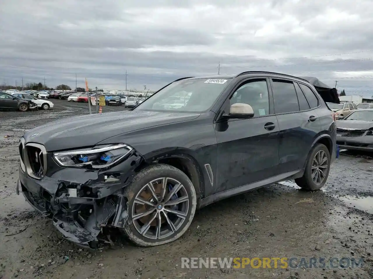 1 Photograph of a damaged car 5UXJU4C0XP9R02073 BMW X5 2023
