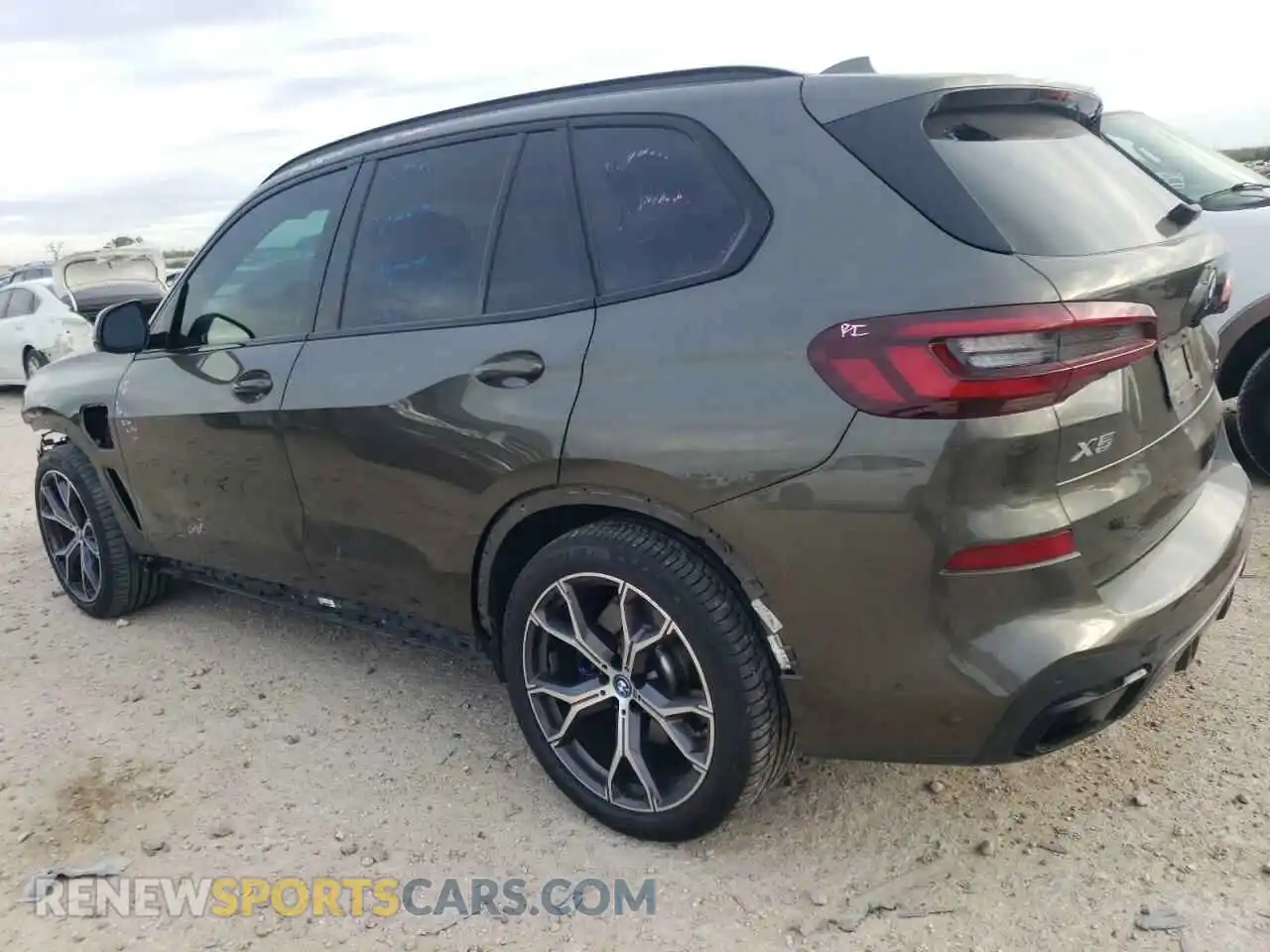 2 Photograph of a damaged car 5UXTA6C00P9P23148 BMW X5 2023
