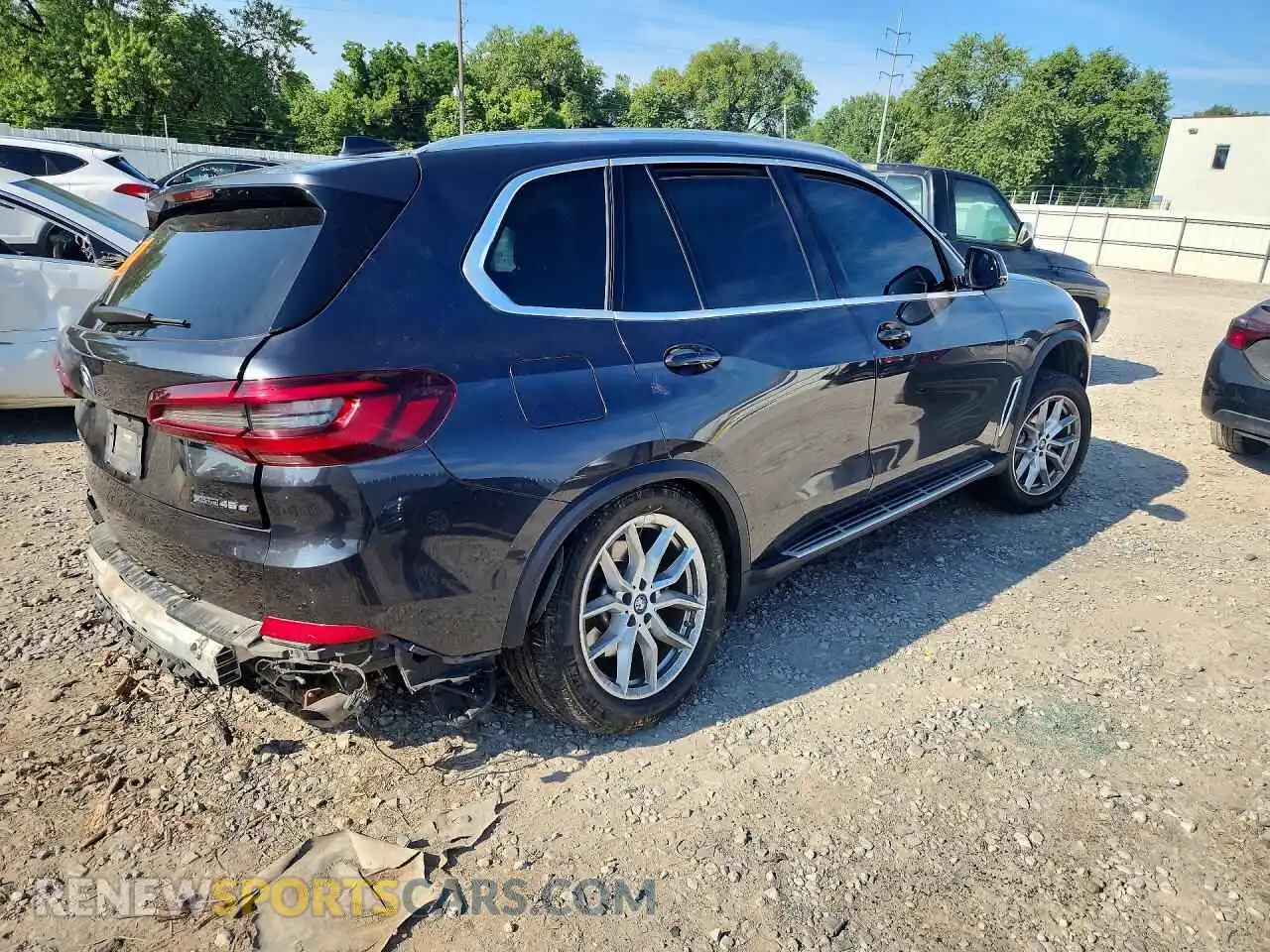 3 fotografías del automóvil dañado 5UXTA6C08P9P28324 BMW X5 2023