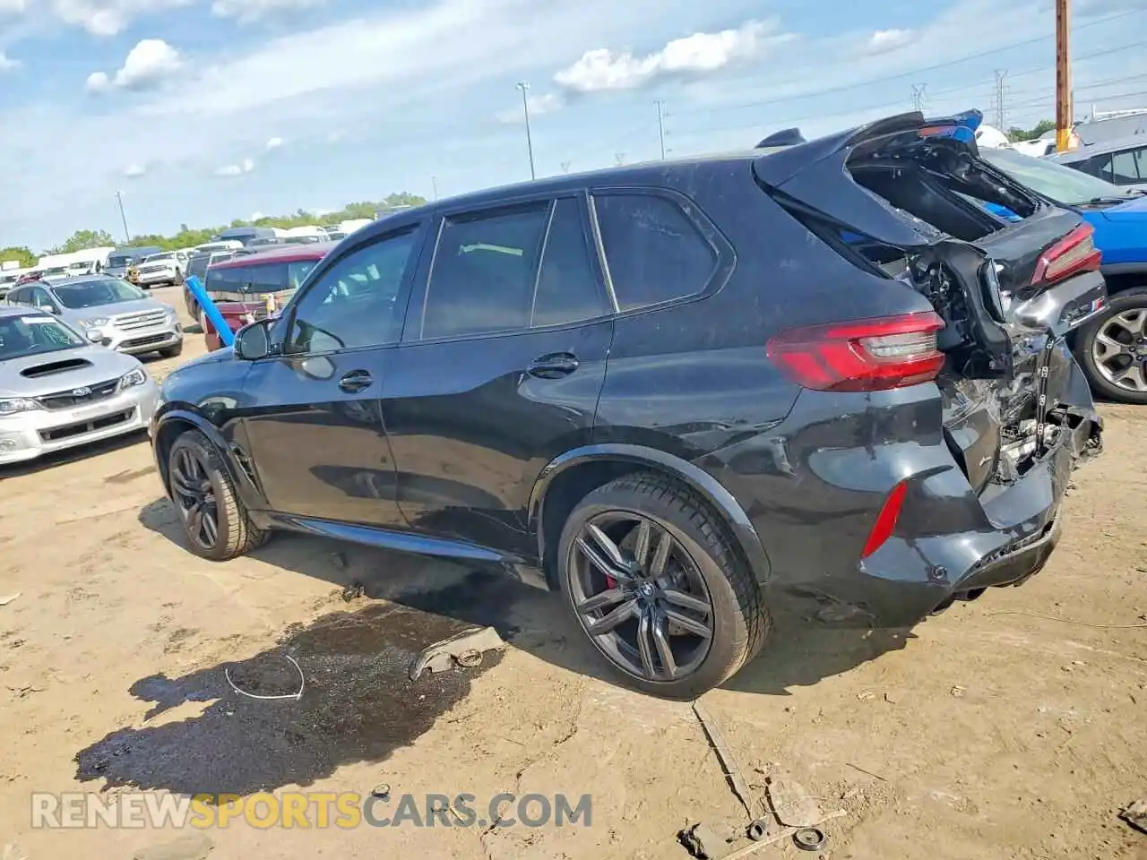 2 Photograph of a damaged car 5YMJU0C02P9N58482 BMW X5 2023