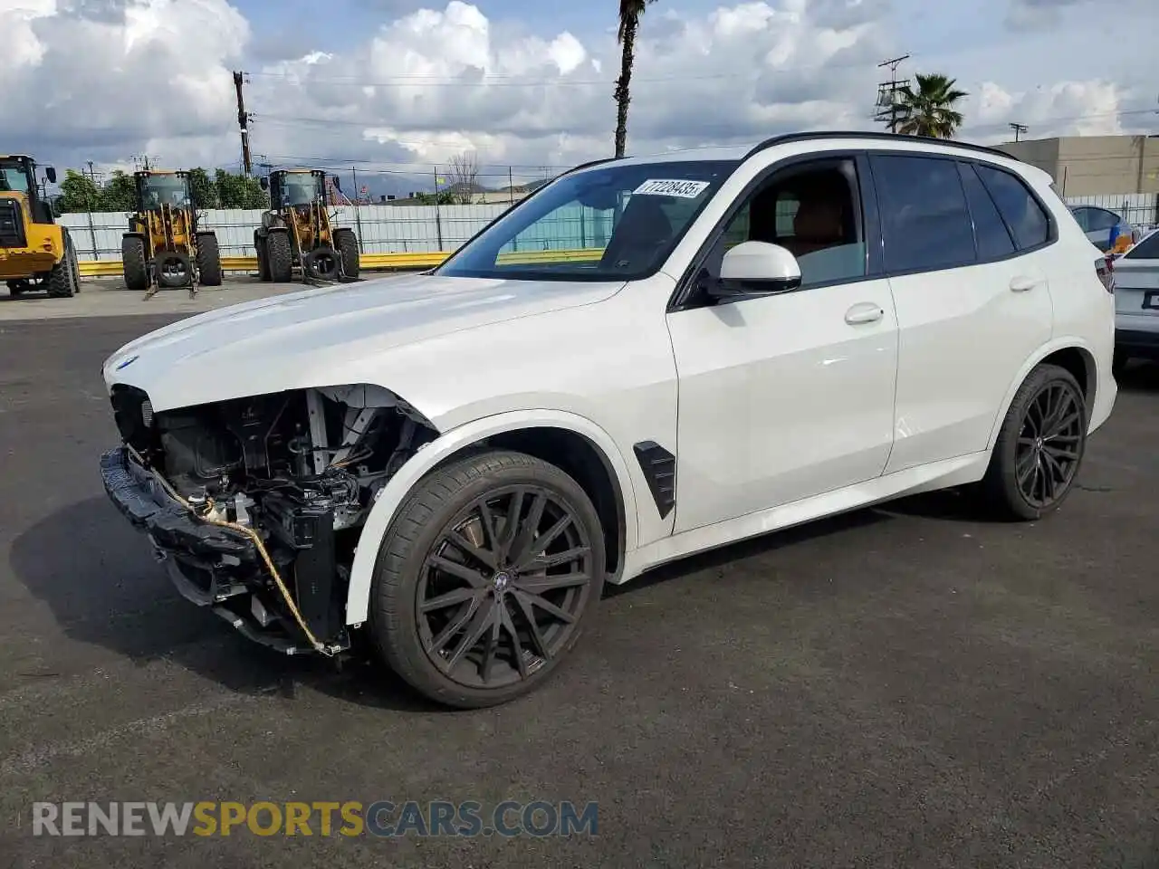 1 Photograph of a damaged car 5UX13EU03R9T89291 BMW X5 2024