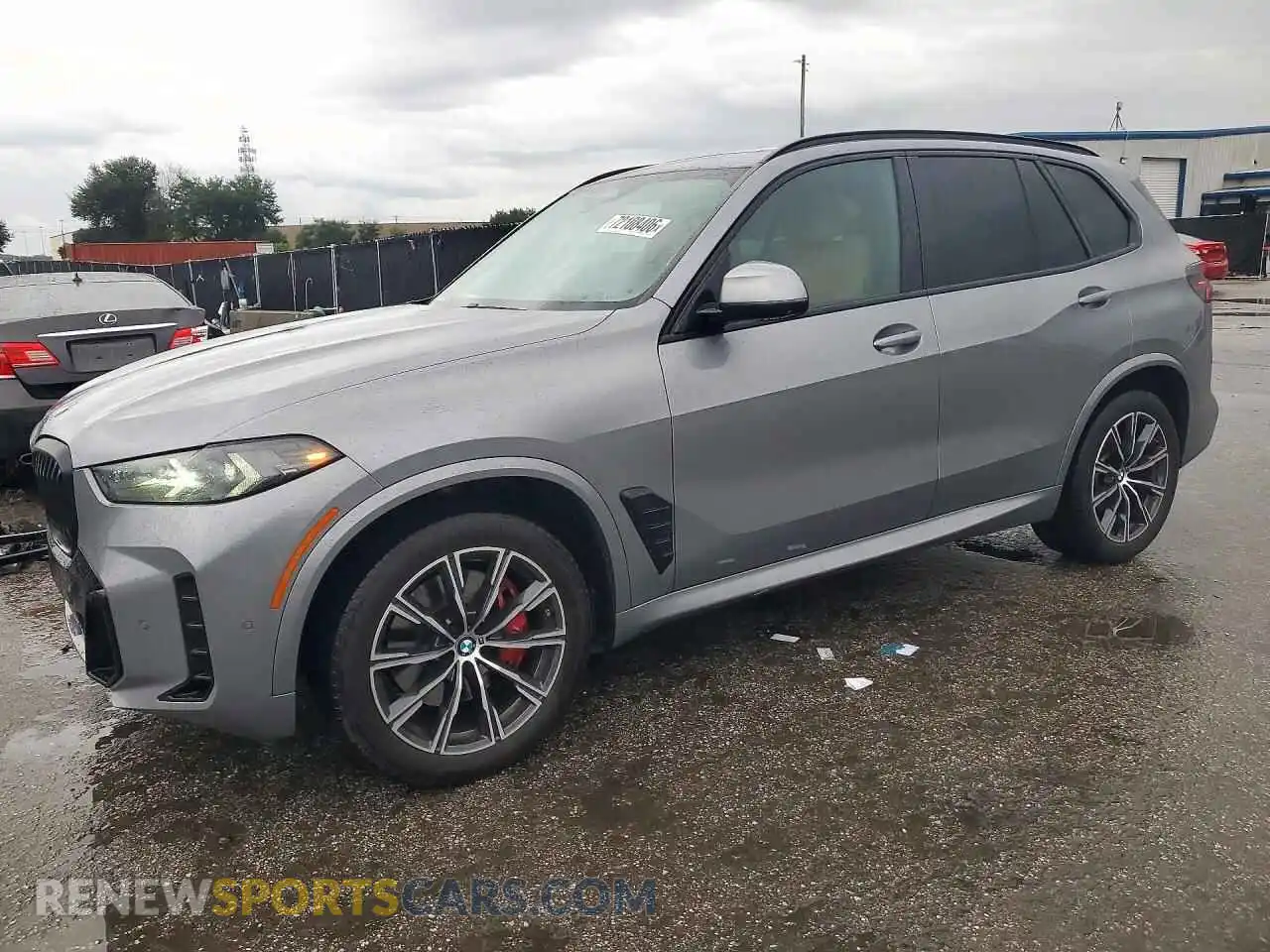 1 Photograph of a damaged car 5UX13EU07R9S21752 BMW X5 2024