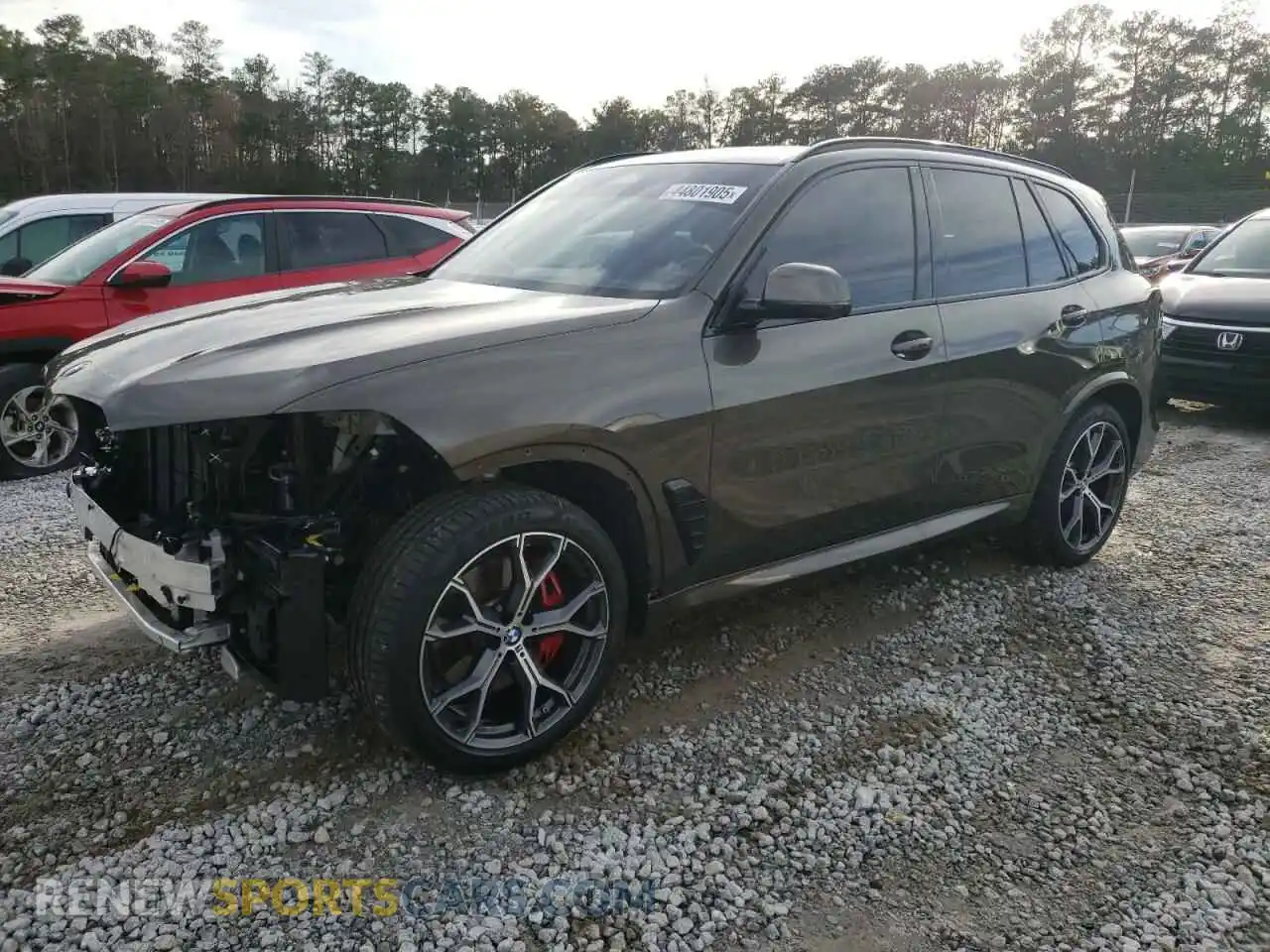 1 Photograph of a damaged car 5UX13EU07R9S48921 BMW X5 2024