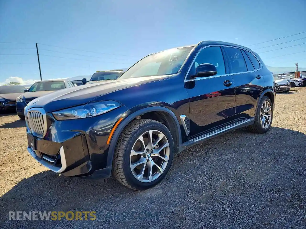 1 Photograph of a damaged car 5UX13EU07R9U18629 BMW X5 2024