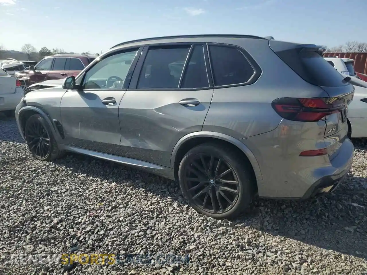 2 Photograph of a damaged car 5UX13EU09R9T72995 BMW X5 2024